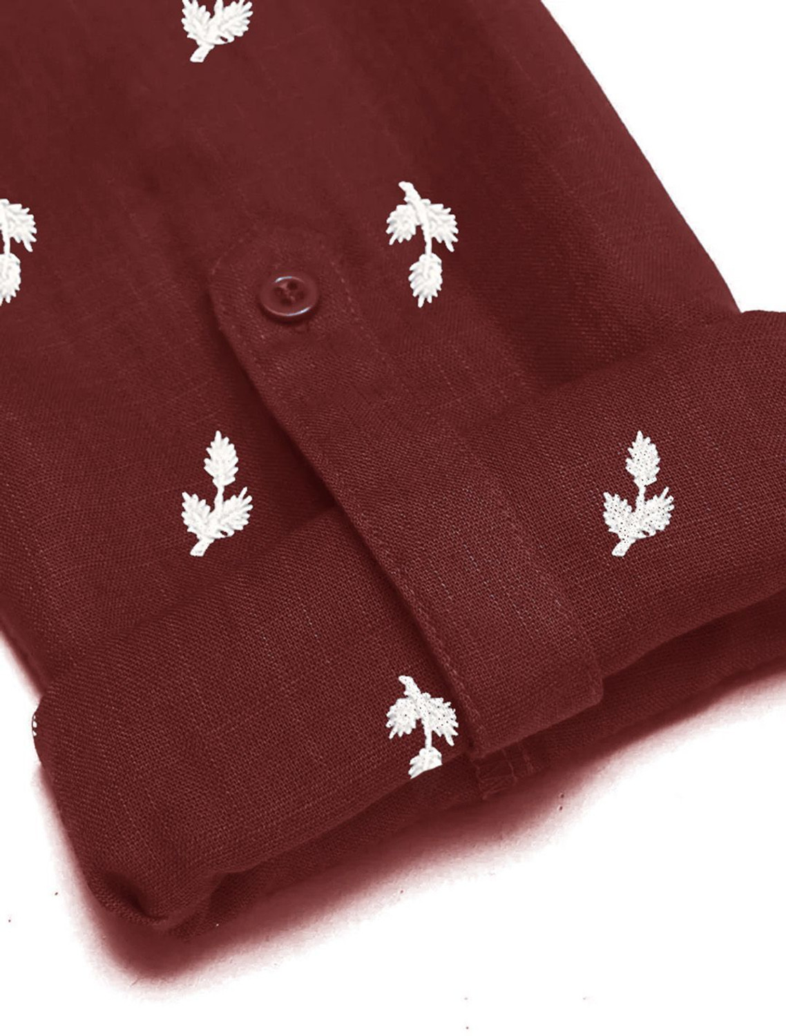 Image of ANOUK Men Abstract Straight Kurta