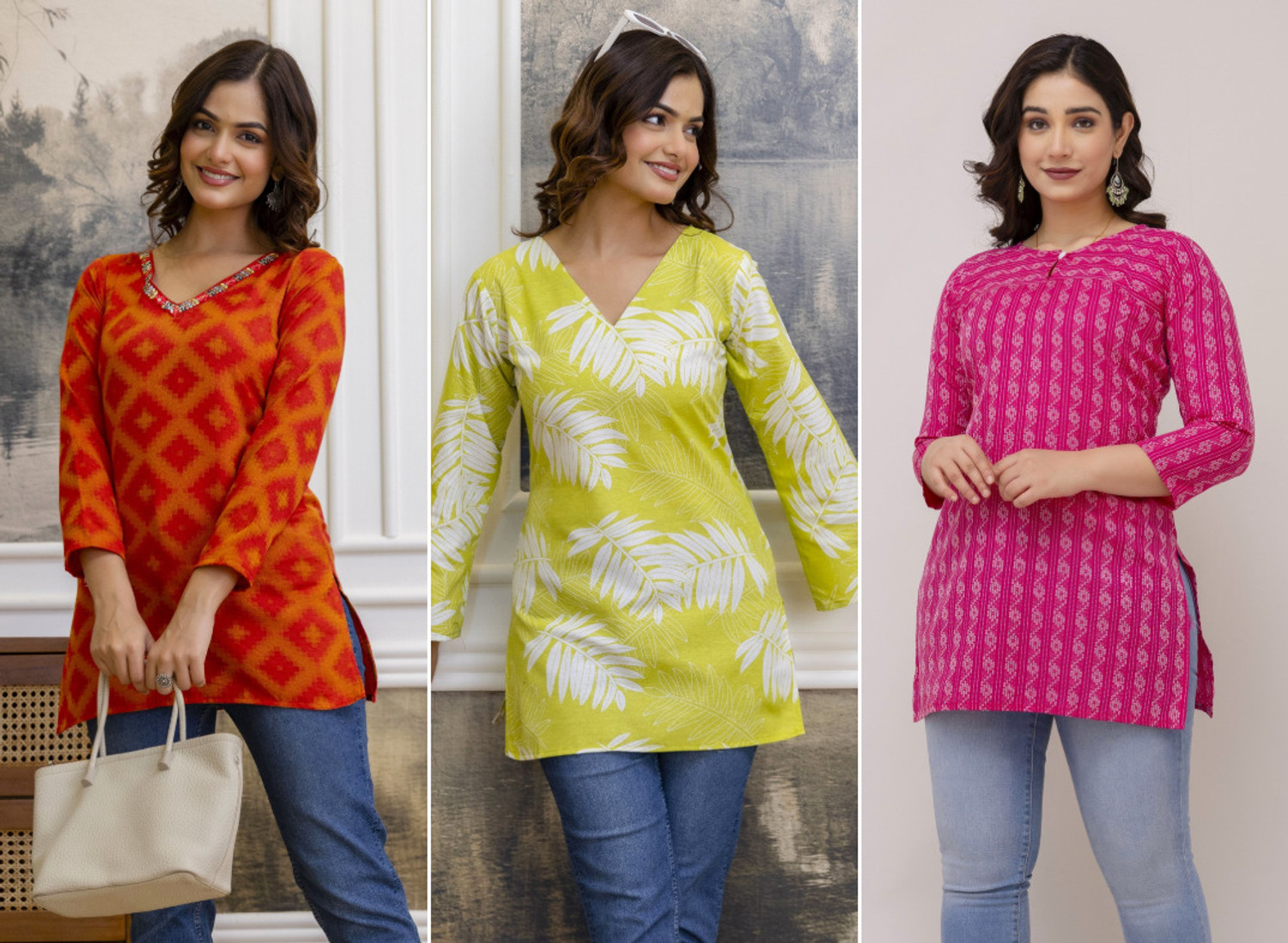 Image of MAPHAZ Women Printed Kurta