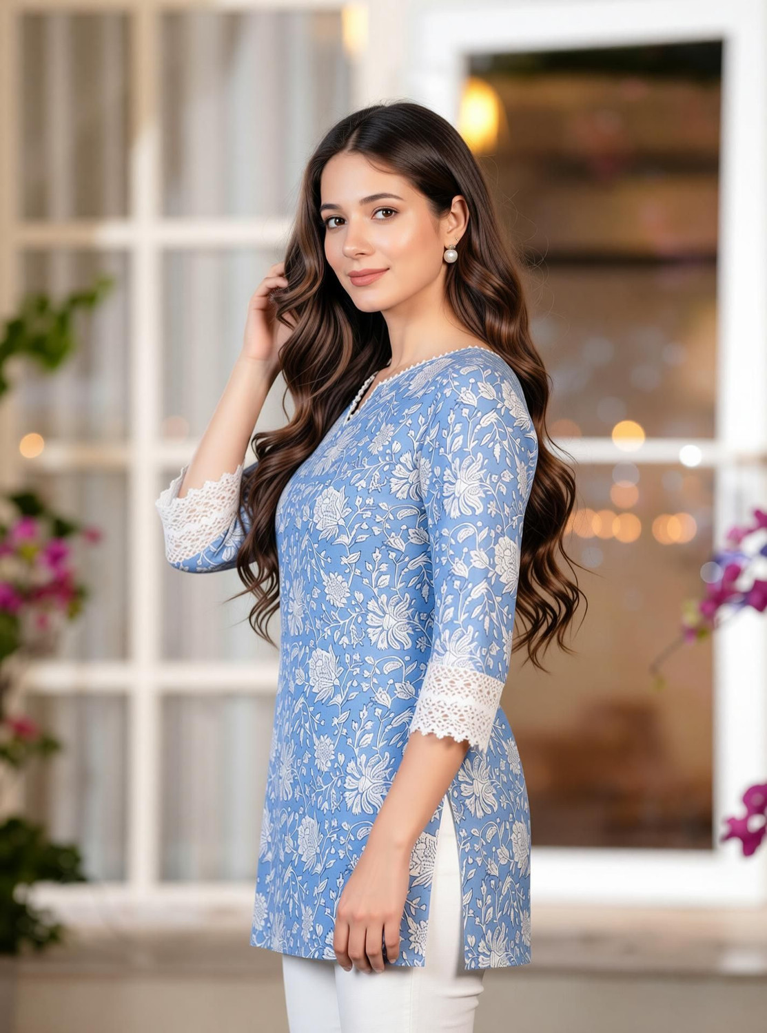 Image of Koito Women Printed Straight Kurta
