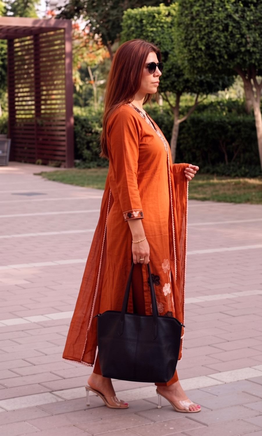 Image of Kiana House Of Fashion Women Embroidered Straight Kurta