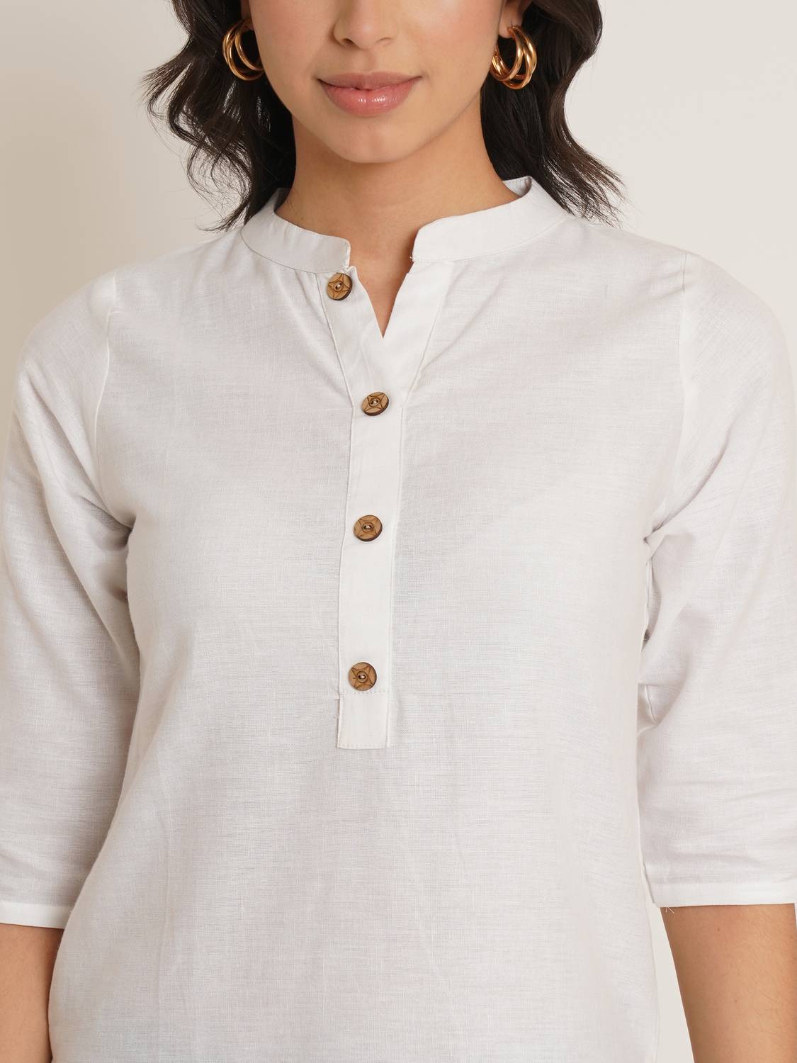Roseverse Casual Solid Women White Top - Buy Roseverse Casual Solid Women  White Top Online at Best Prices in India | Flipkart.com