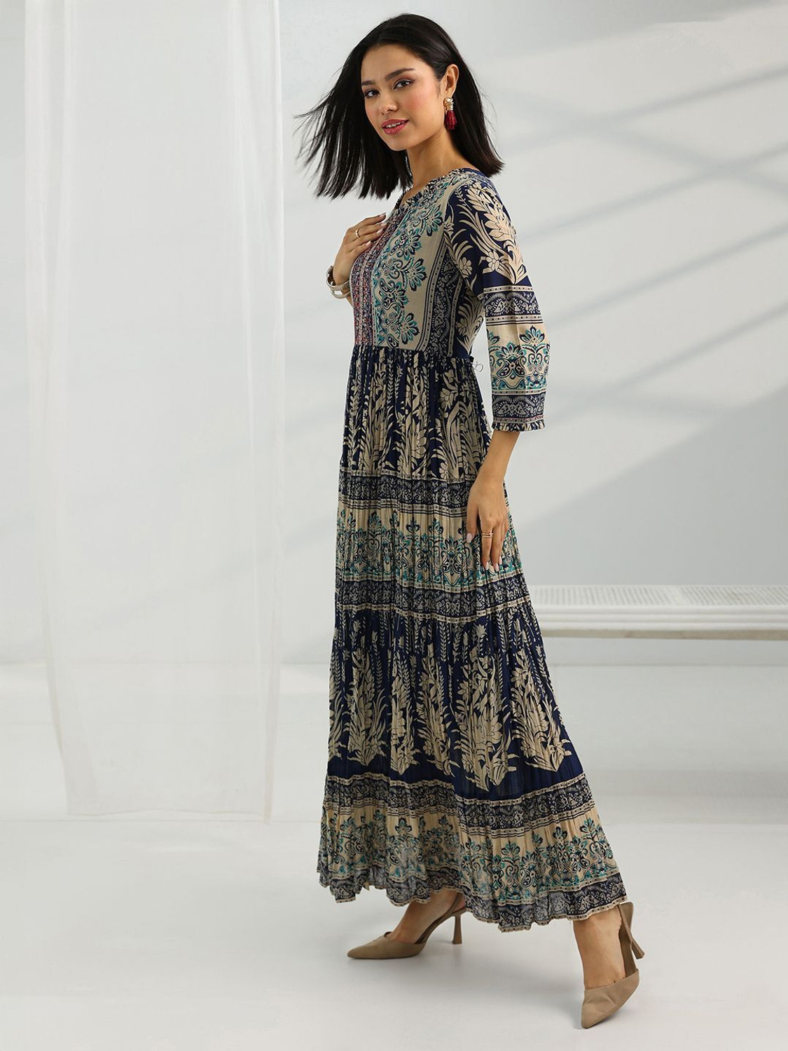 Image of LIBAS Women Printed A-line Kurta