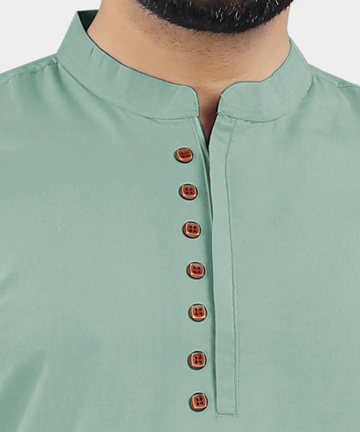 Image of RAFSON Men Solid Straight Kurta