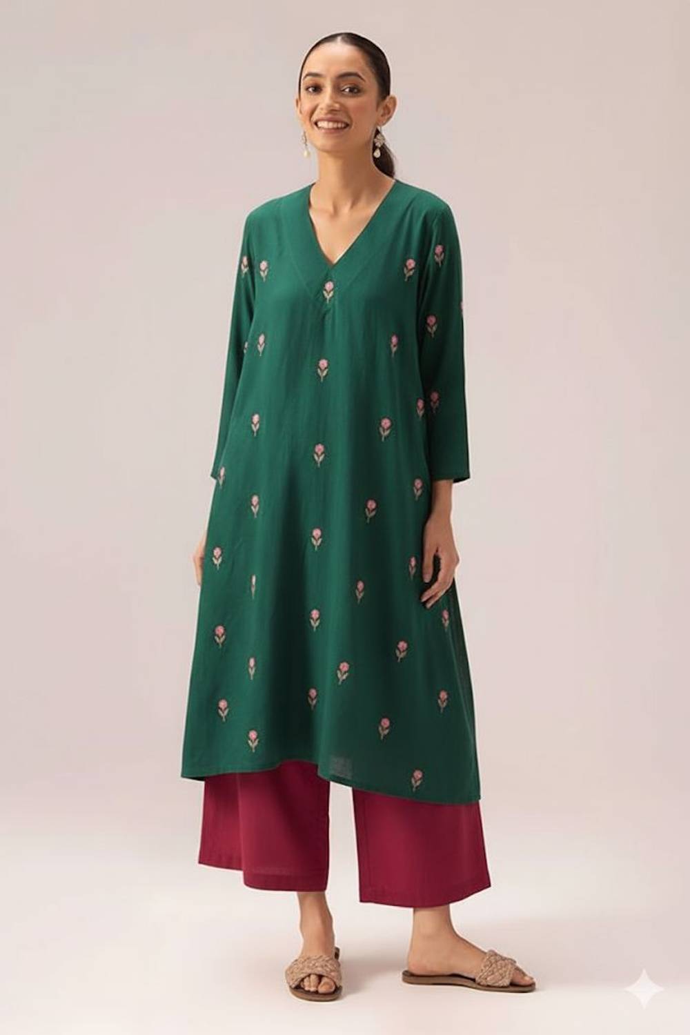 Anni Designer Women Block Print Tunic Kurta