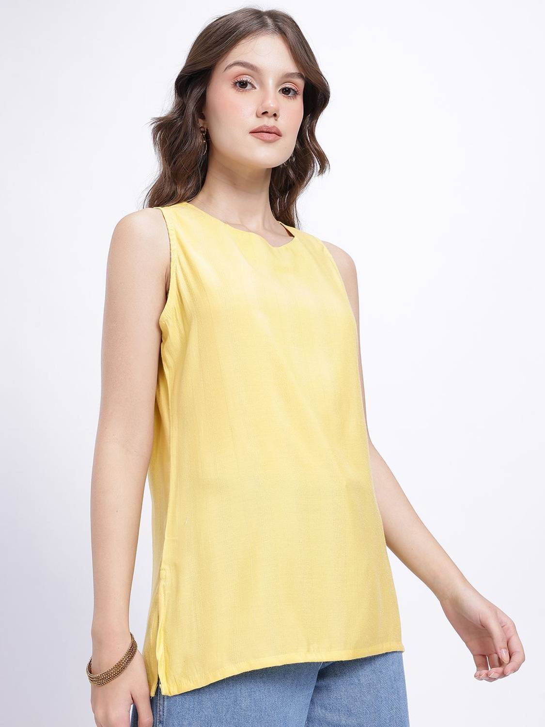 Anouk Rustic Women Solid Straight Kurta