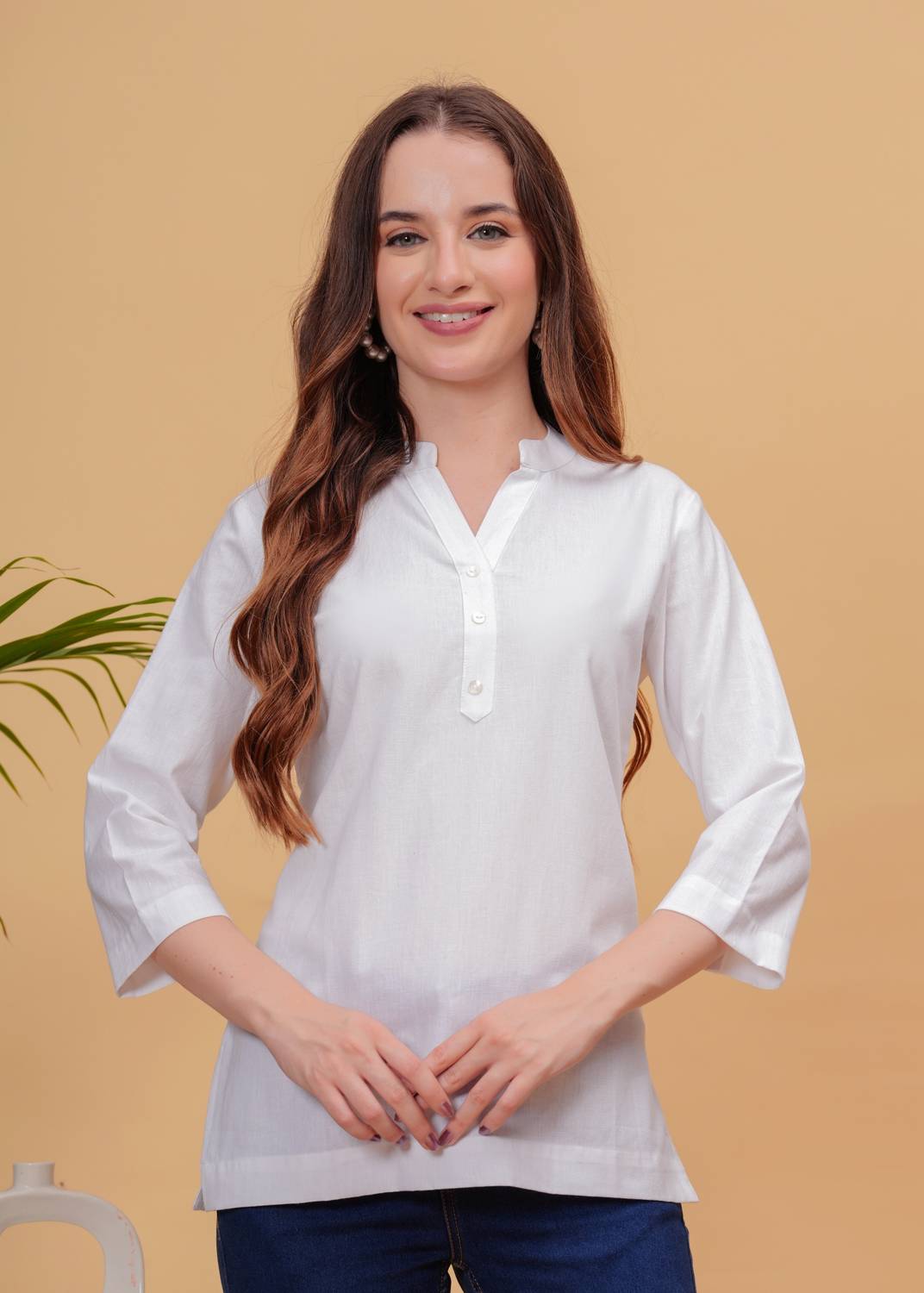HouseOfCommon Women Solid Straight Kurta - Buy HouseOfCommon Women Solid  Straight Kurta Online at Best Prices in India | Flipkart.com