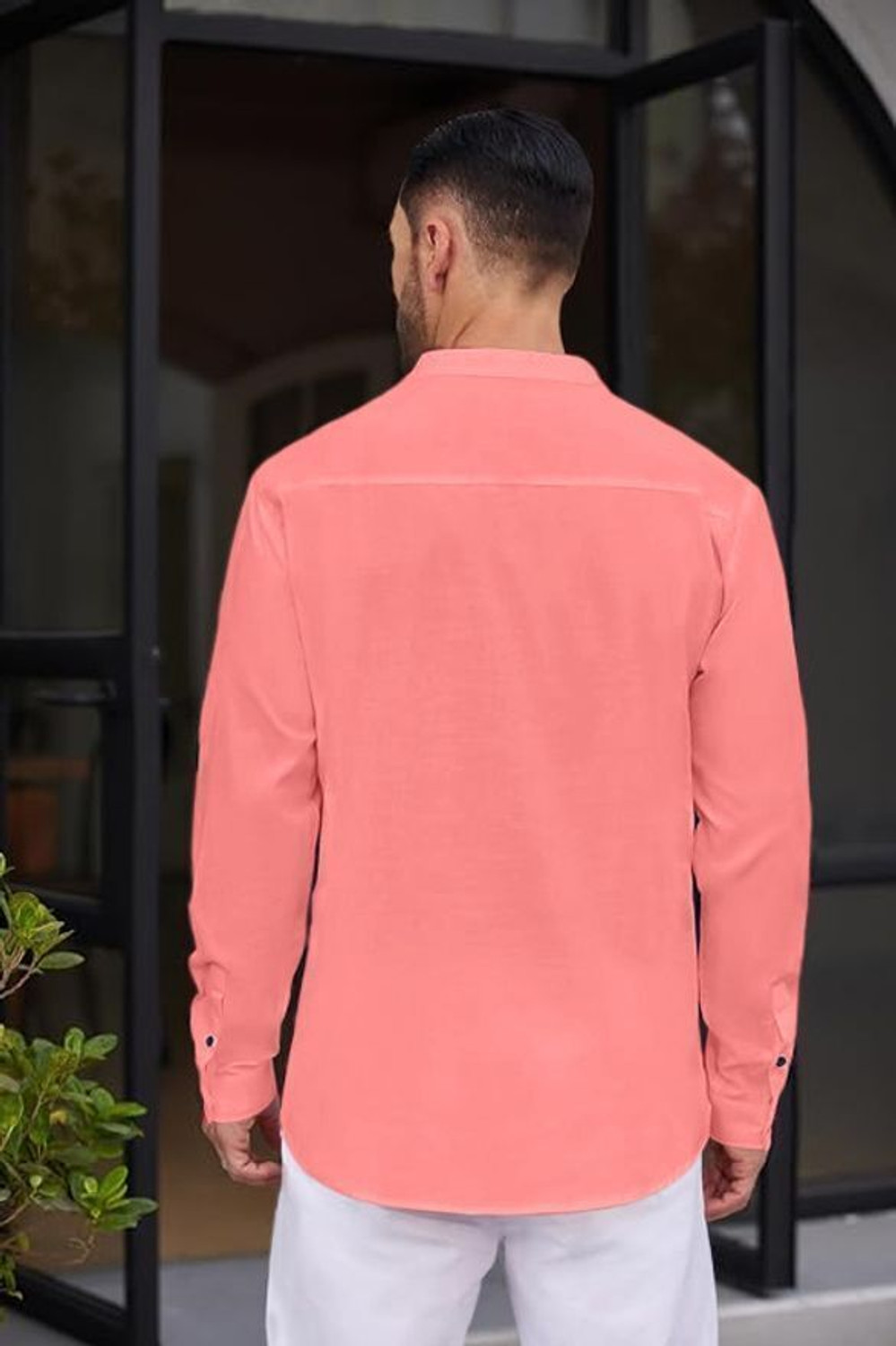 Image of ROYAL SCOUT Men Solid Straight Kurta