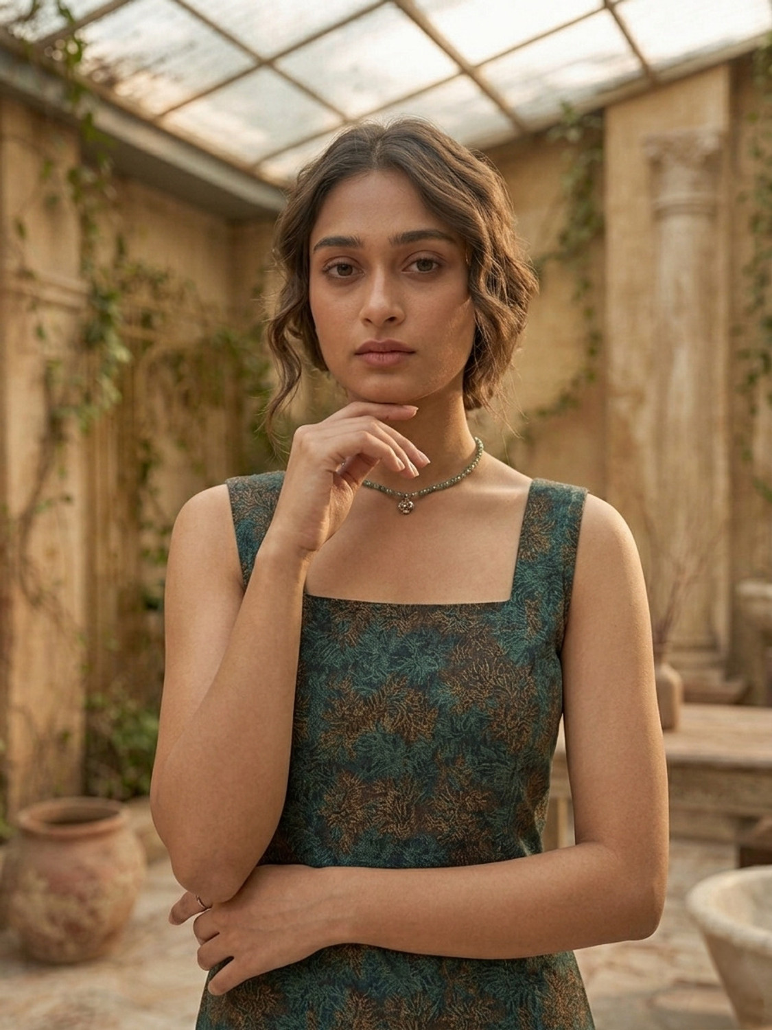 Image of ADEENA Women Printed A-line Kurta