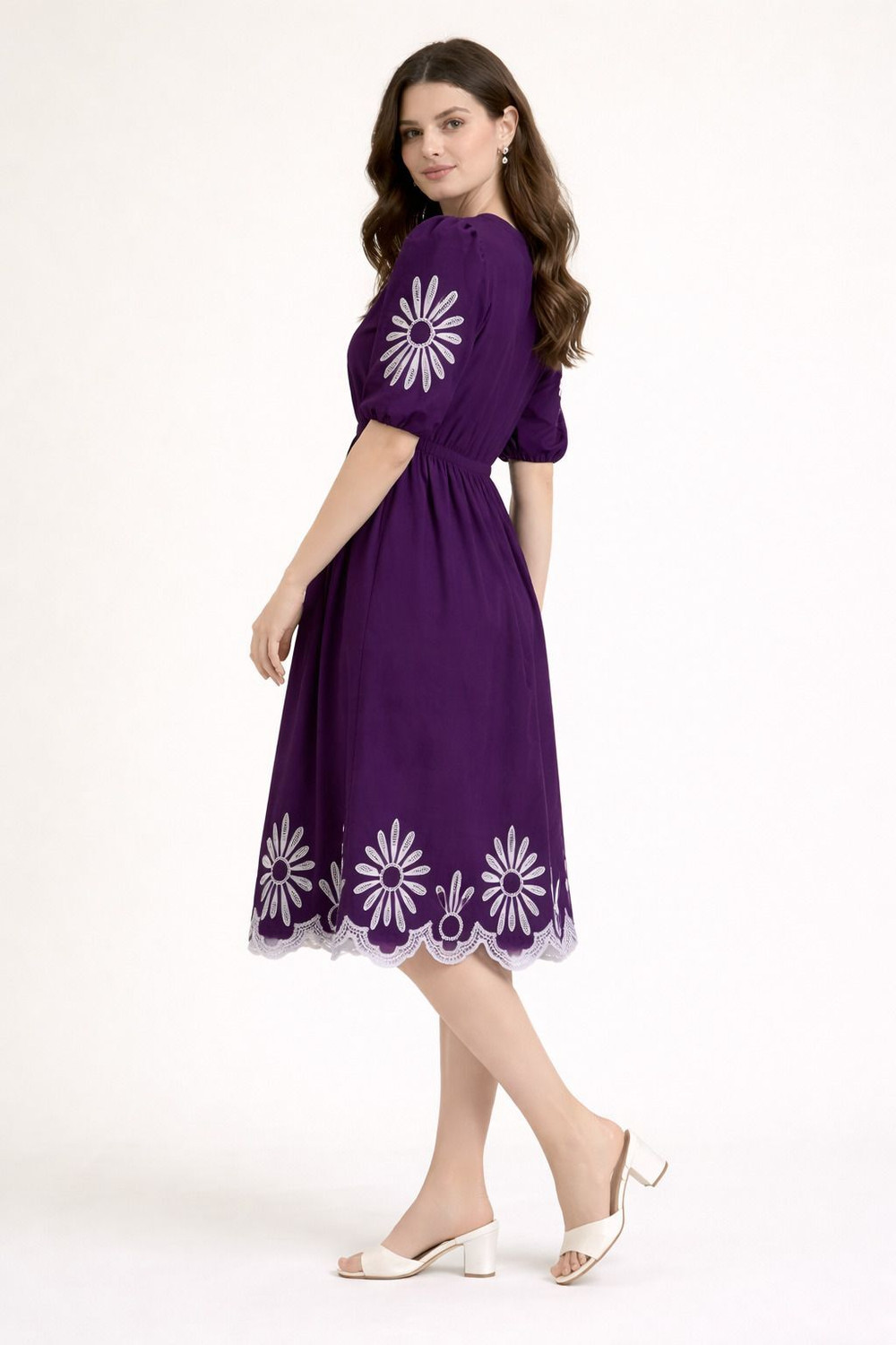 Image of Attends Women Embroidered A-line Kurta
