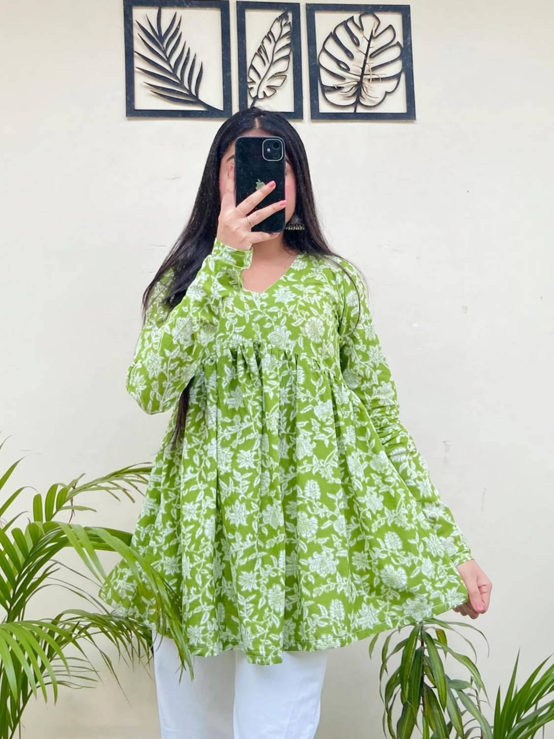 BRAHMASTRA Women Printed Flared Kurta