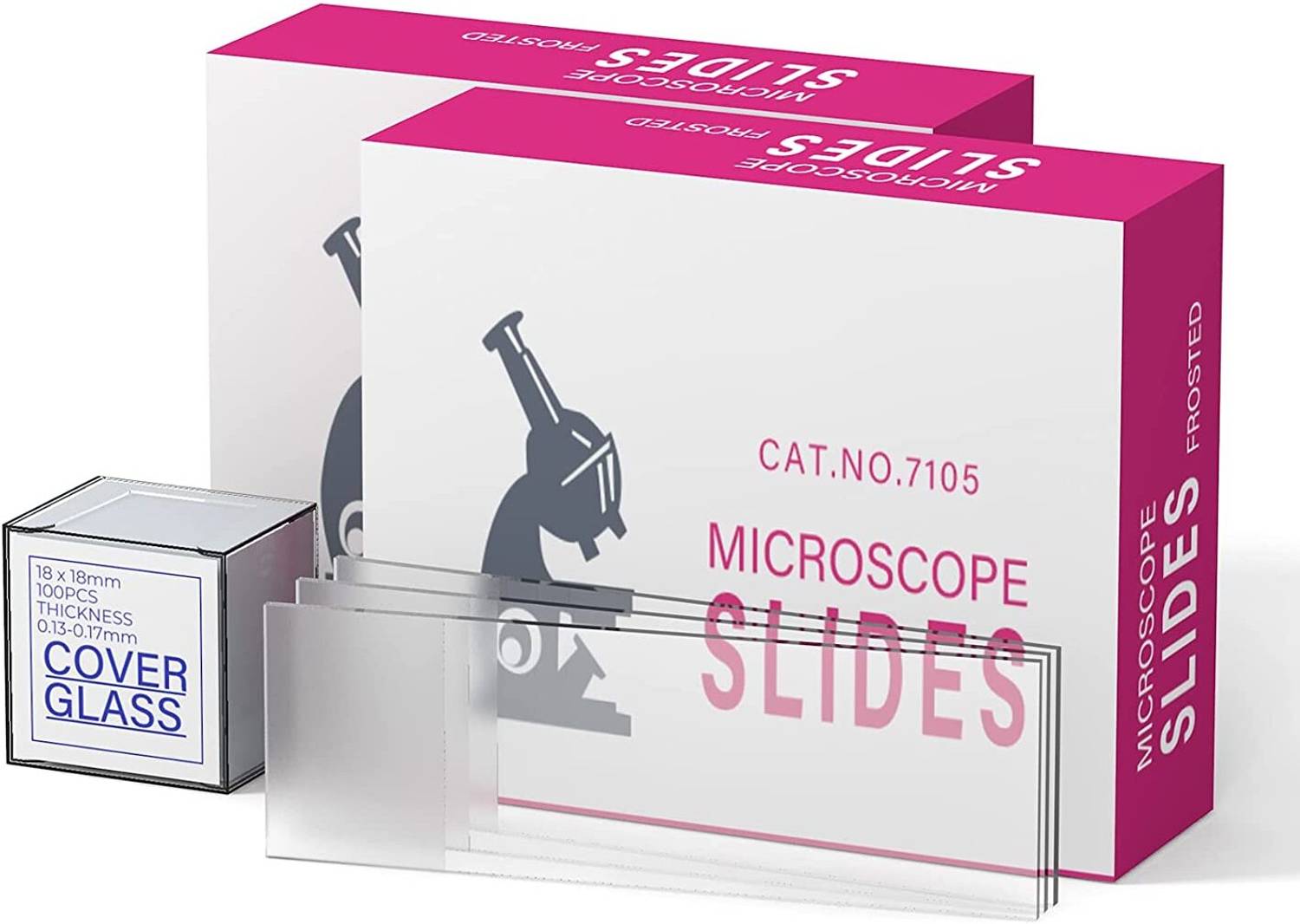 rah ssです。 Apex Labs Microscope Glass Slides (50 slides) 75 X 25 X 1.4 mm