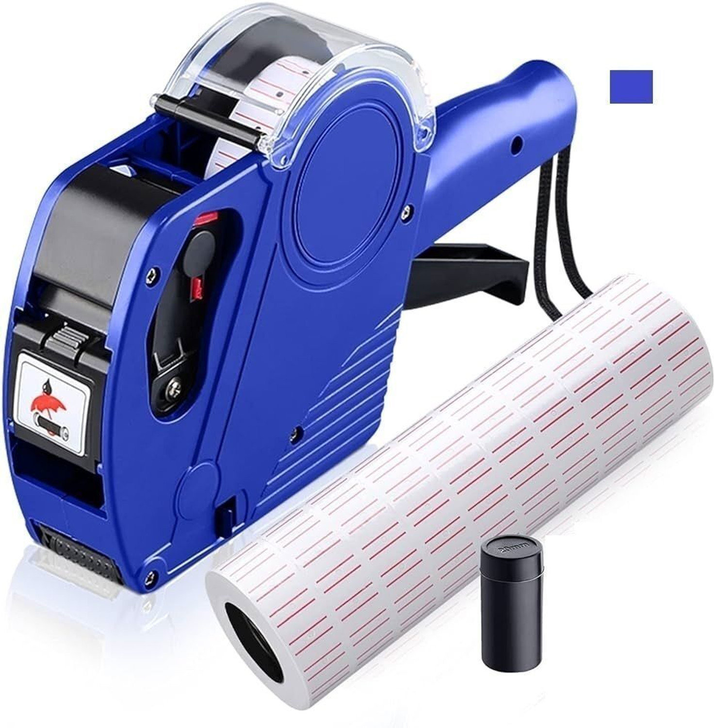 Image of dinojames Price Labeller Printing Rate Printer with 4000pc stickers(10pc roll) Label Stamping Machine