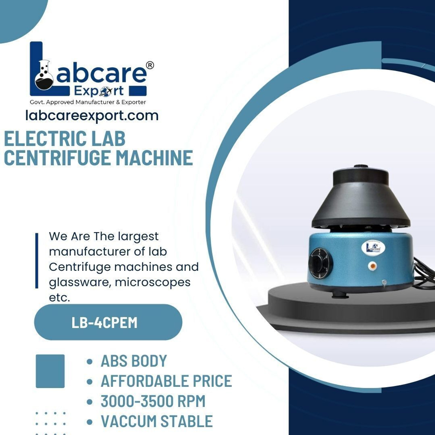 Image of labcare LB-CMABS01 Clinical Centrifuges