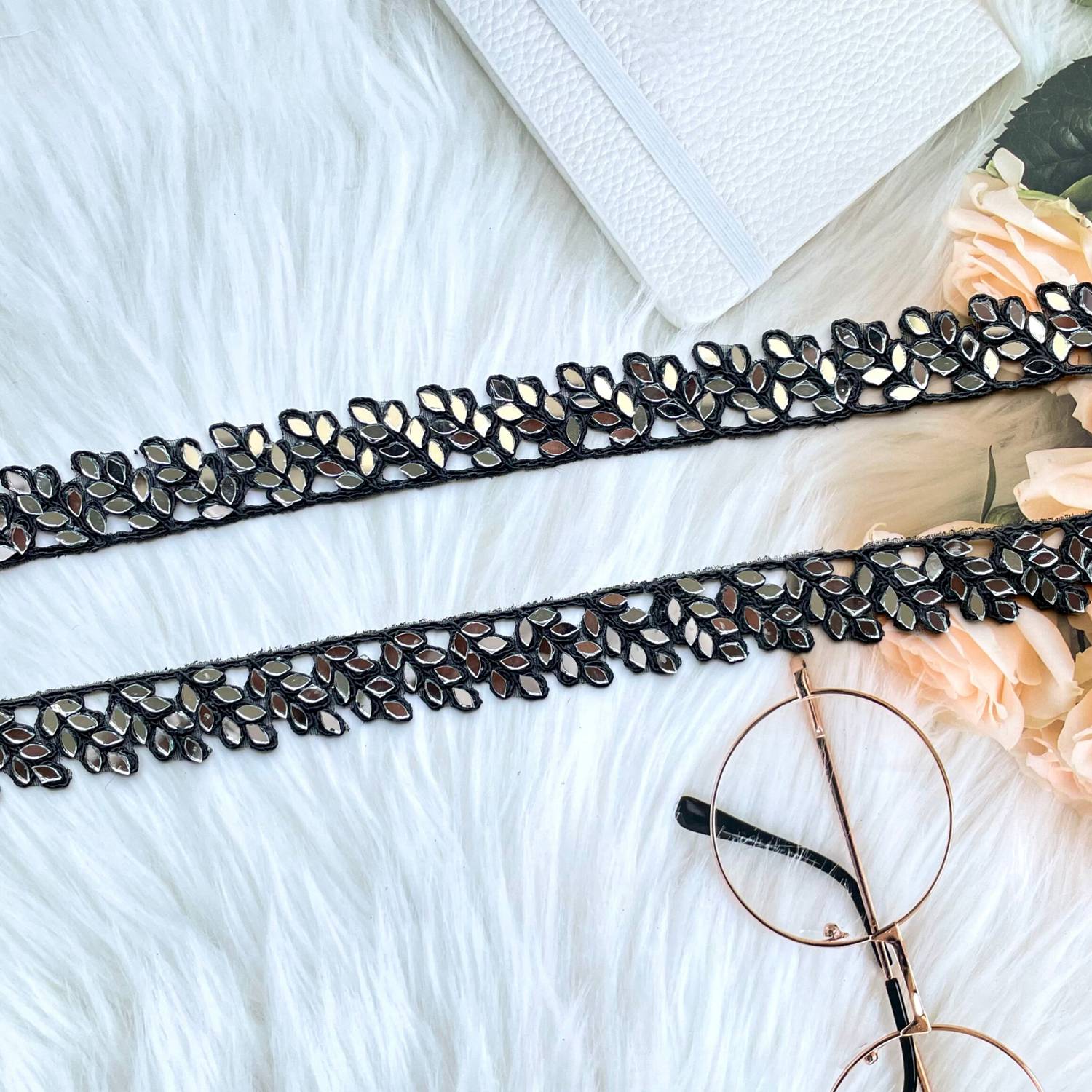 chinese dress ladies Shop Golden Mirror Work Laces for Timeless Elegance