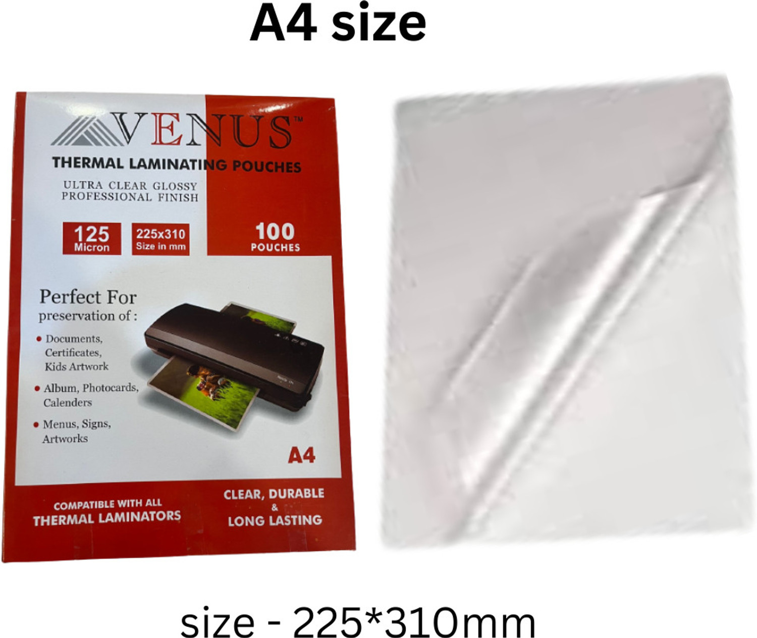 Image of Venus A4 Laminating Sheet
