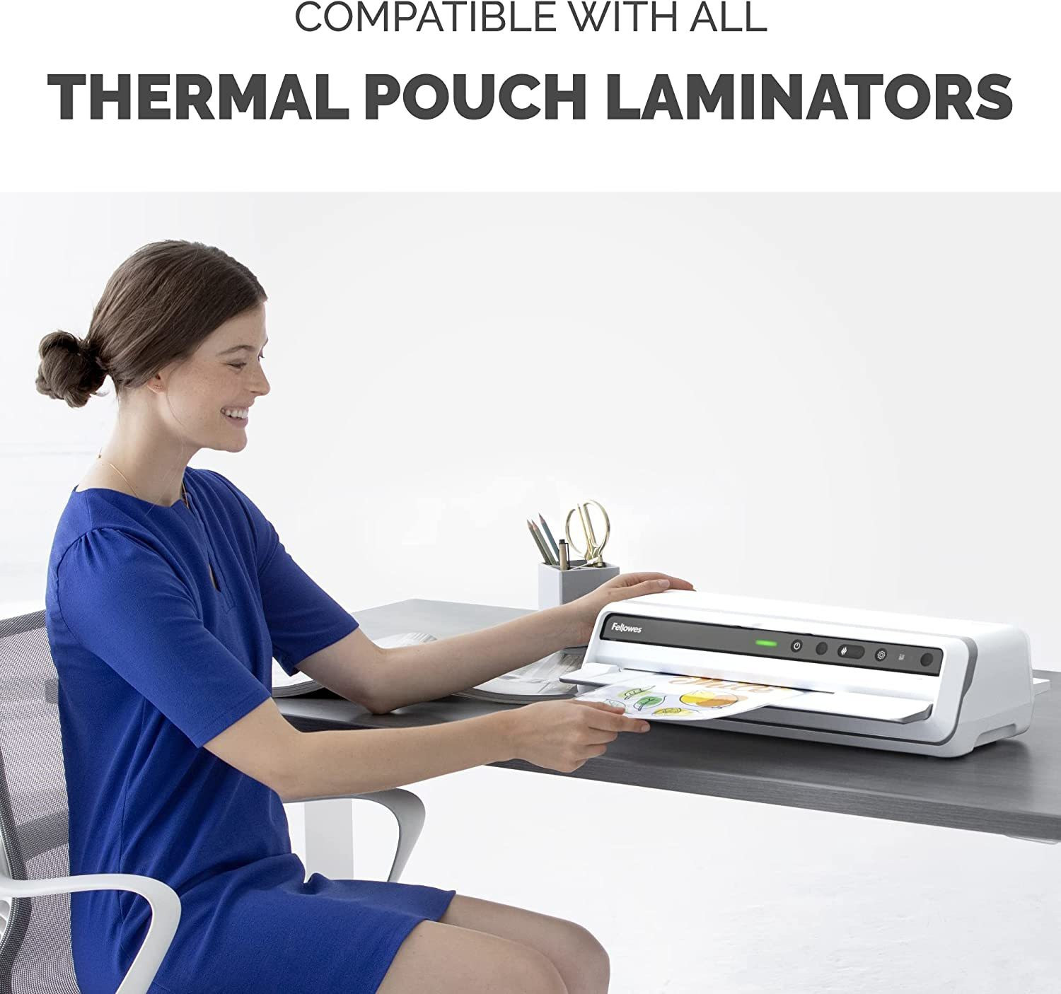 Image of greencom A4 Thermal Lamination Sheets, 500-Pouches A4 Laminating Sheet