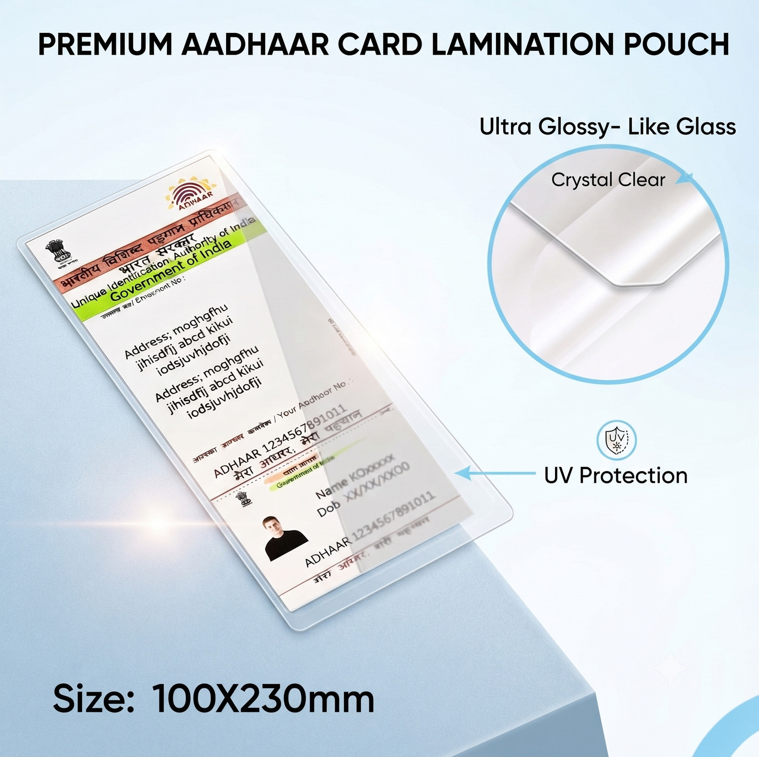 Image of Upright Laminating Sheet