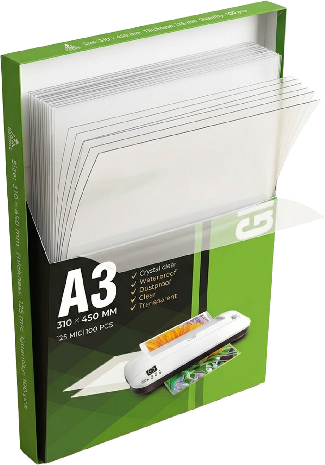 Image of JWT A3 kmore LAMINATION SHEETS A3 Laminating Sheet