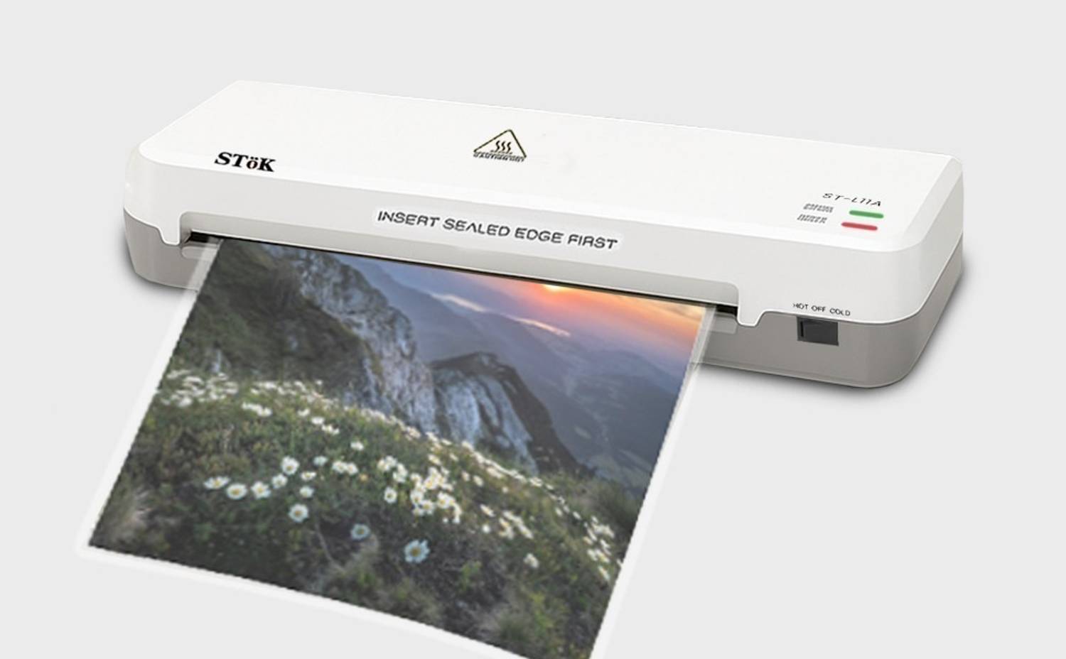 Stok SToK Fully Automatic / A4 Laminator with Jam Release Button