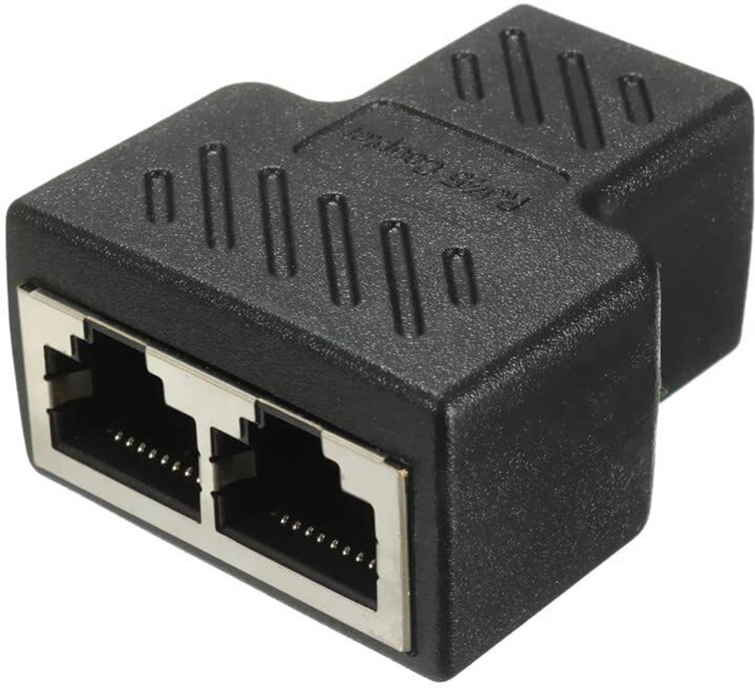 1Goal Lan splitter / rj45 splitter/ethernet splitter 1 to 2 Female 8P8C Network Plug Lan Coupler For Laptop, Router, Personal Computer,Modem Server Laptop Accessory