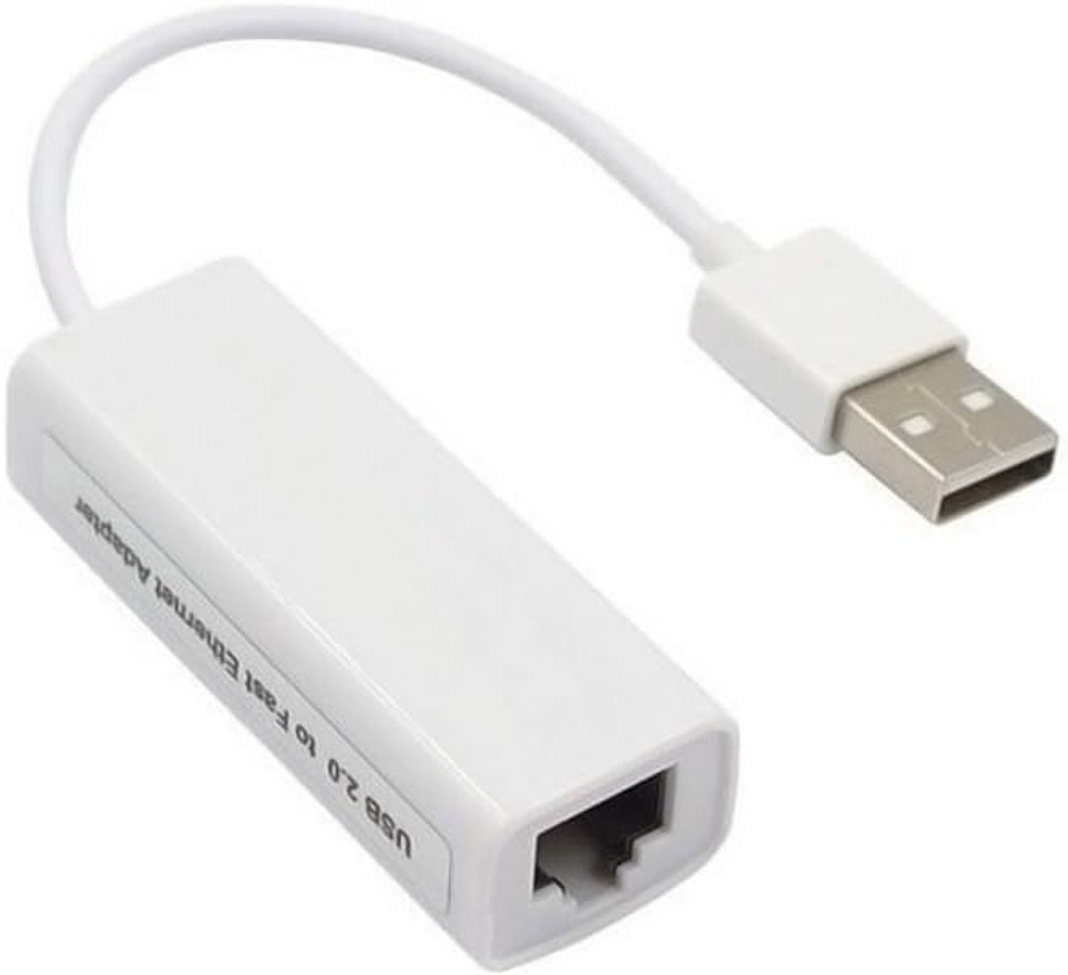 Image of WEFLY USB to RJ45 Ethernet LAN Adapter 100Mbps LAN Adapter Wired USB Lan Adapter compatible with Windows