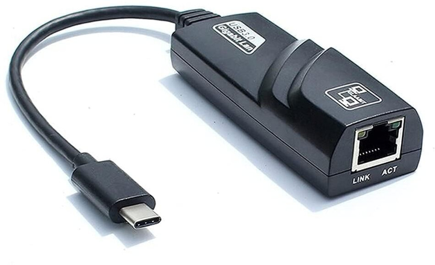 Image of xenee USB C to Ethernet Adapter RJ45 Type-C Gigabit Ethernet Wired USB Lan Adapter compatible with Windows, Mac, Linux