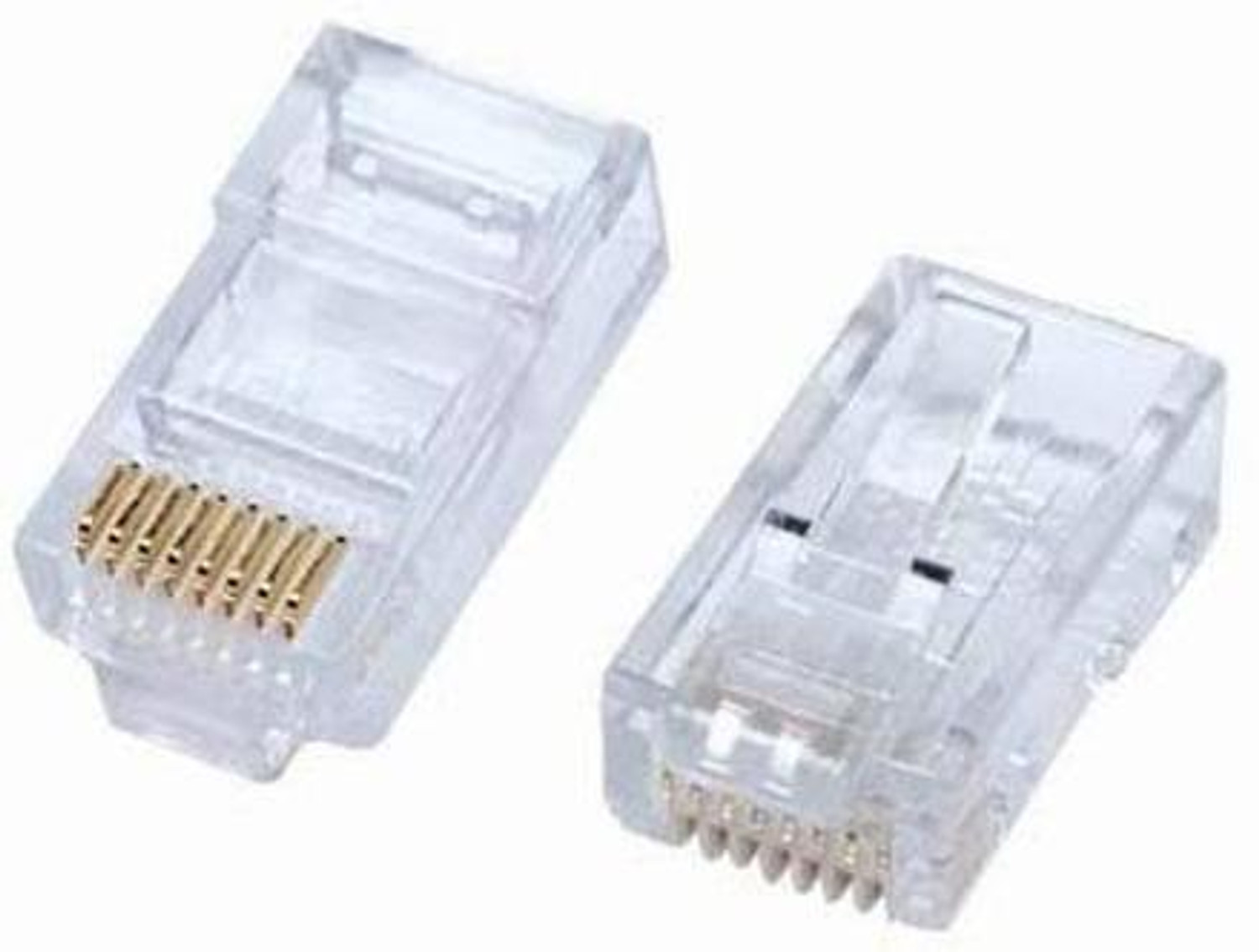 Image of Dlink RJ-45 Network Connector (100 Pcs Pack) Lan Adapter Wired Ethernet Lan Adapter compatible with Windows, Linux, Mac, Ubuntu