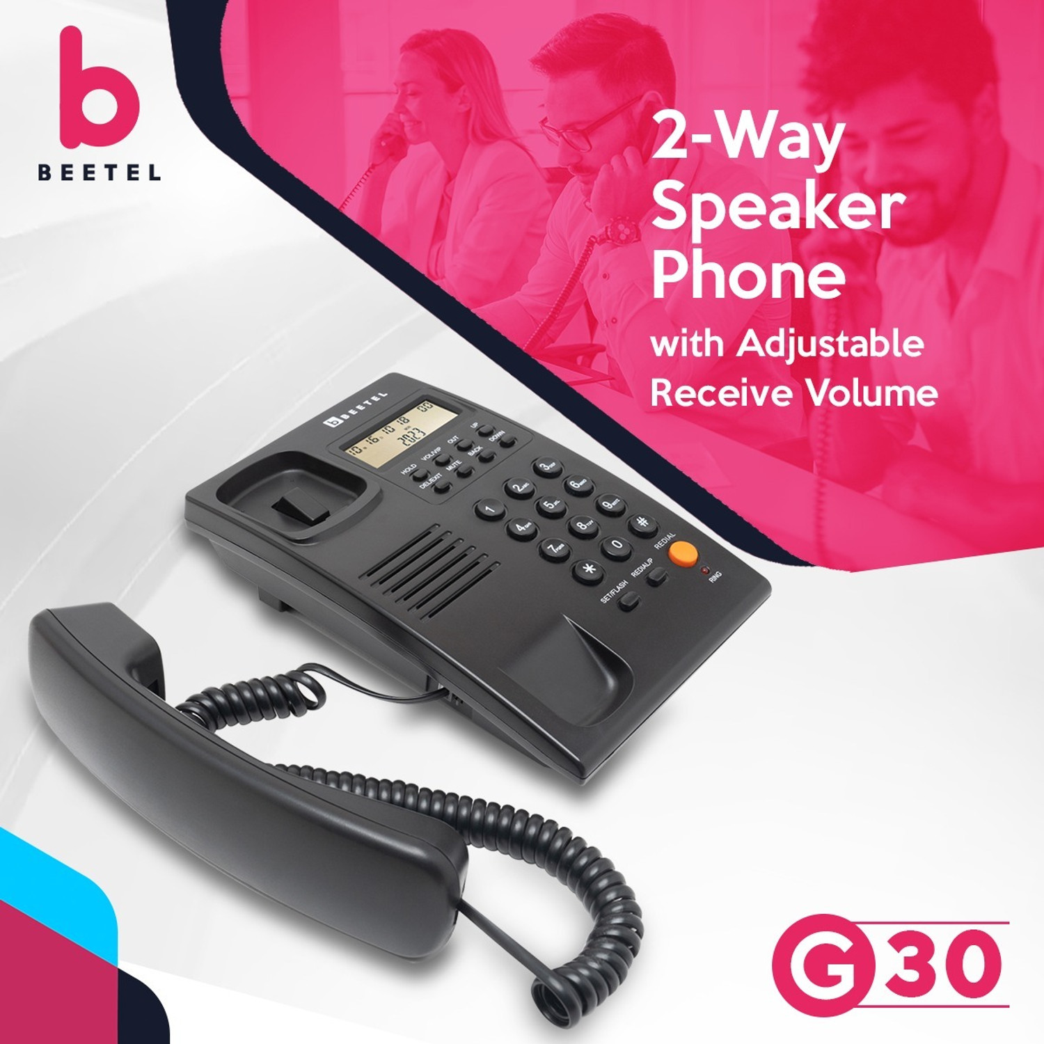 Image of Beetel G30 Corded Landline Phone