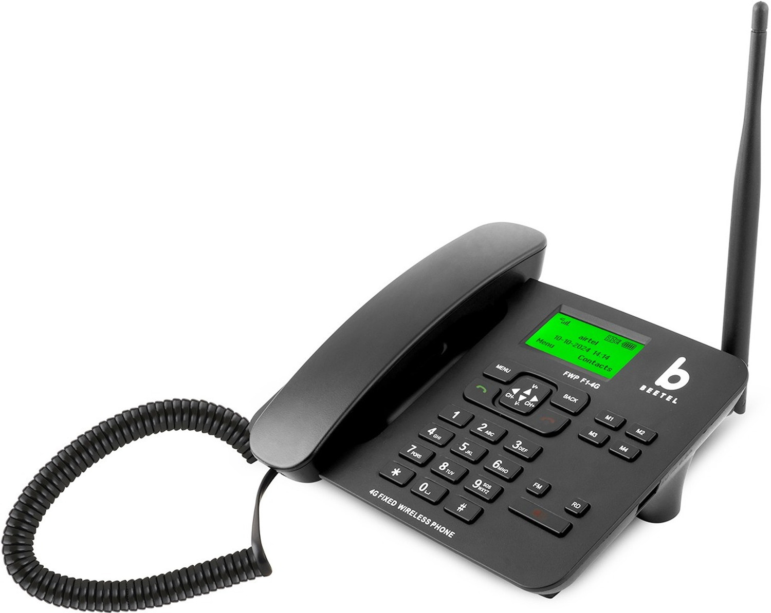Image of Beetel F14G Corded Landline Telephone Corded Landline Phone with Answering Machine