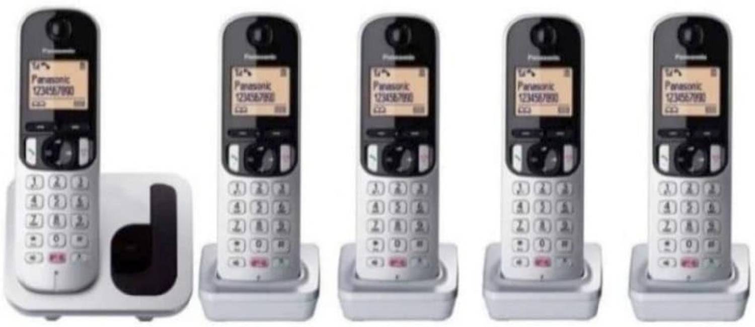 Panasonic  電話セット Panasonic Wireless Intercom 5 Line with Speaker Phone & Caller ID