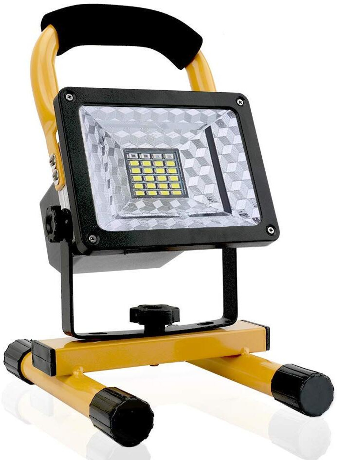 Image of LYROVO Yellow Metal Table Lantern
