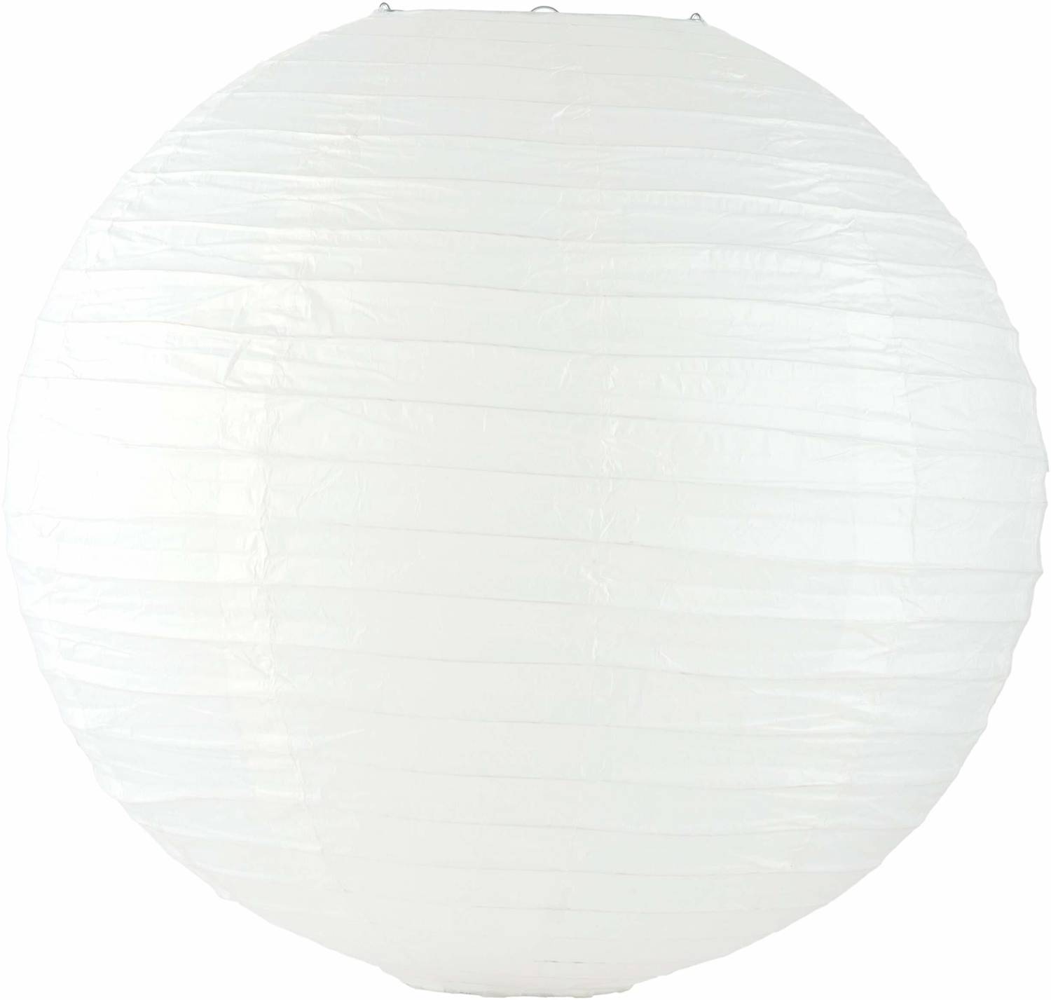 Raga Plus White Paper Table Lantern (30 cm X 30 cm, Pack of 1)