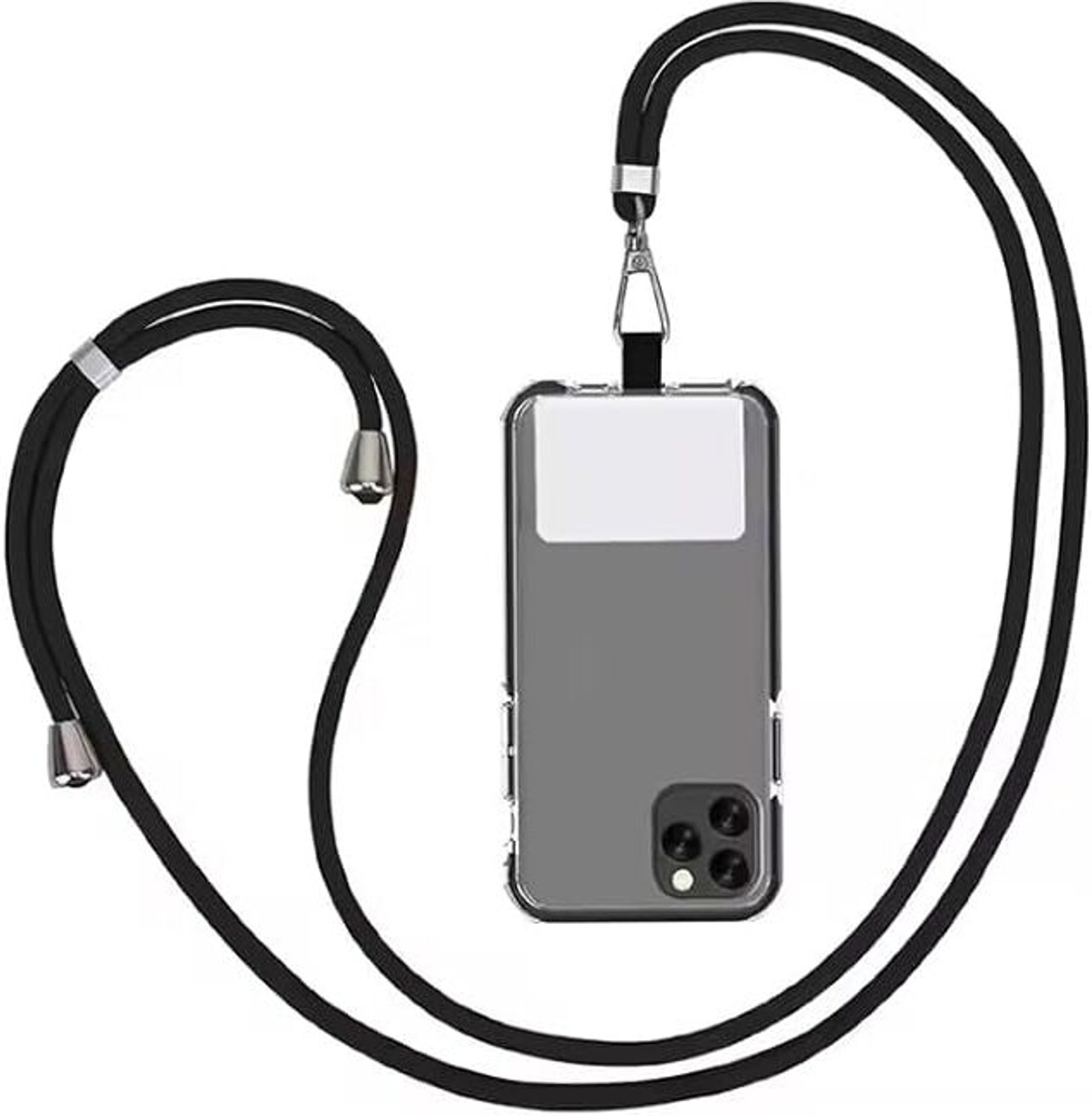 Image of AccuPrints Cell Phone Lanyard, Universal Mobile Holder Lanyard, Crossbody Lanyard