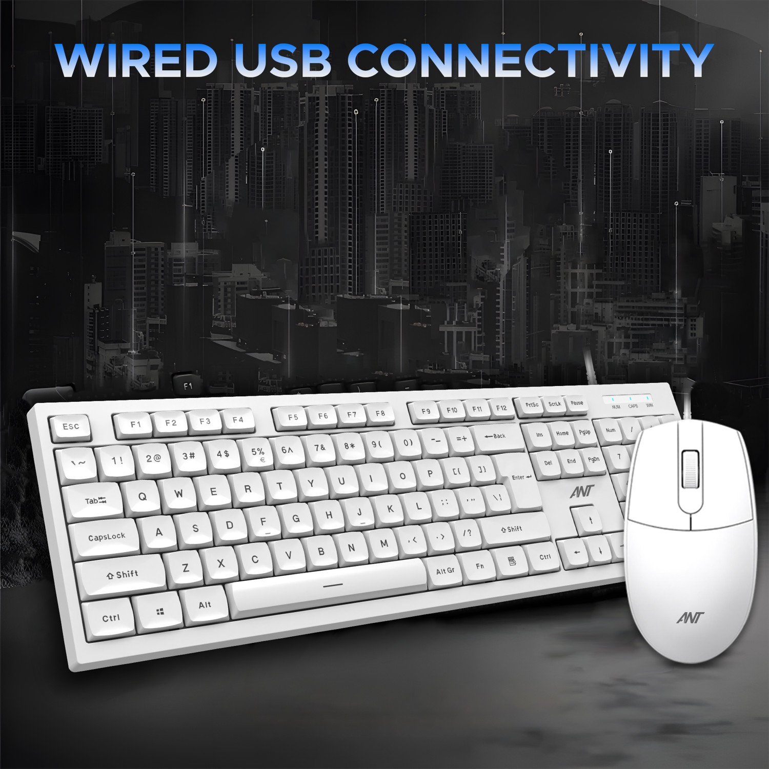 Image of Ant Master 10 Wired Keyboard & Mouse Combo Combo Set