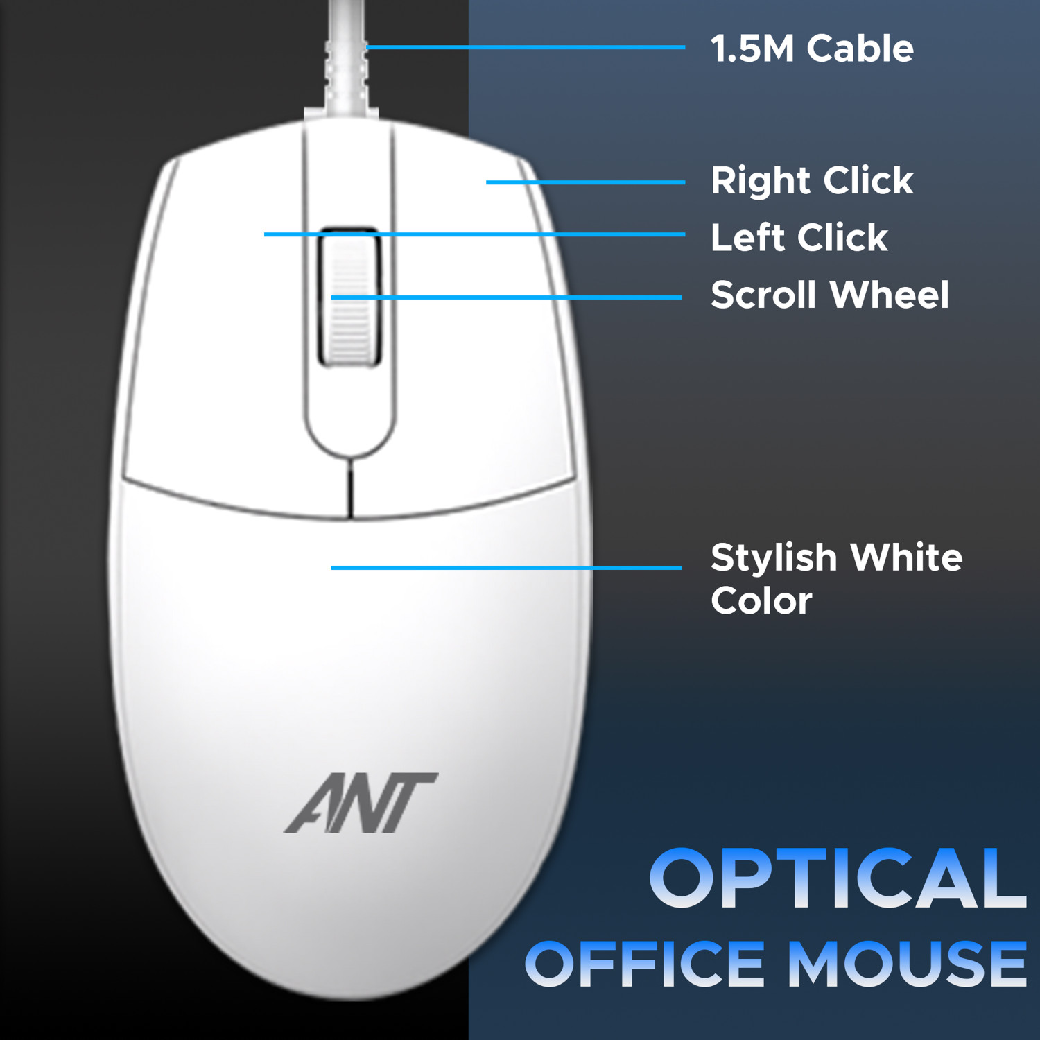 Image of Ant Master 10 Wired Keyboard & Mouse Combo Combo Set