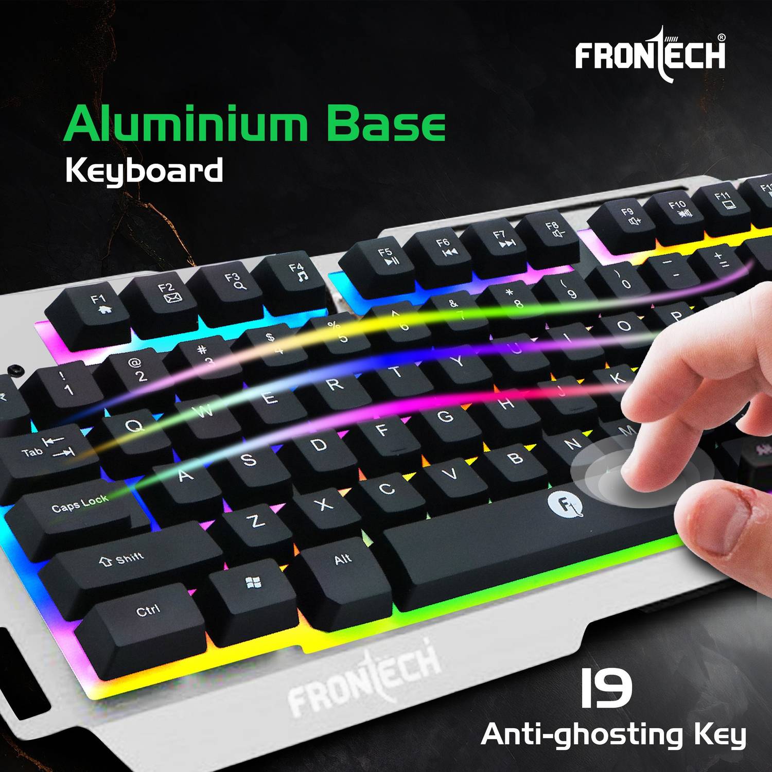 Frontech Metal Warrior Gaming Combo - Image 4