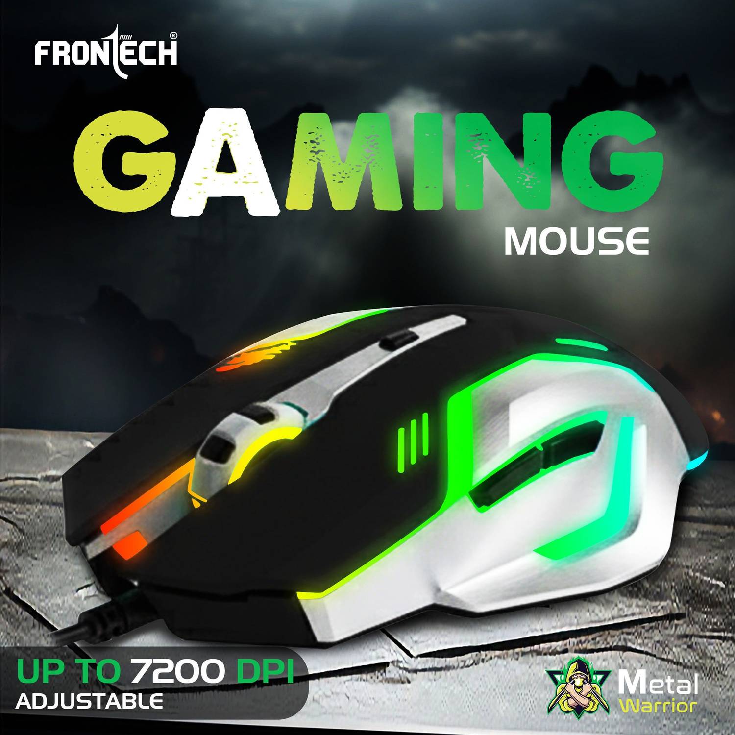 Frontech Metal Warrior Gaming Combo - Image 5