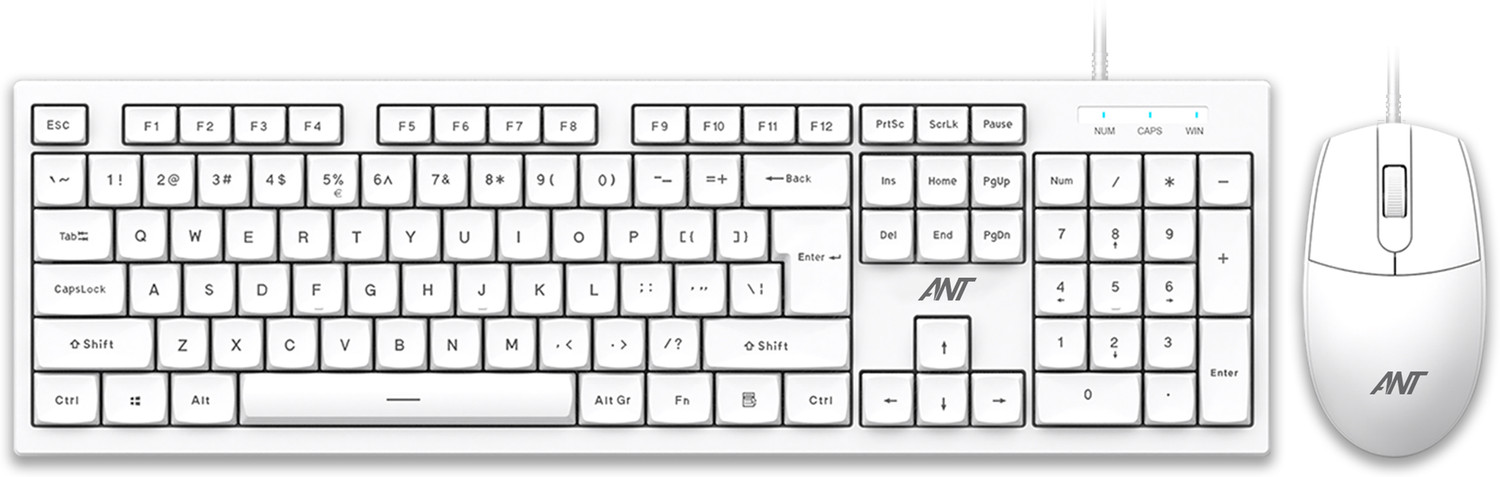 Image of Ant Master 10 Wired Keyboard & Mouse Combo Combo Set