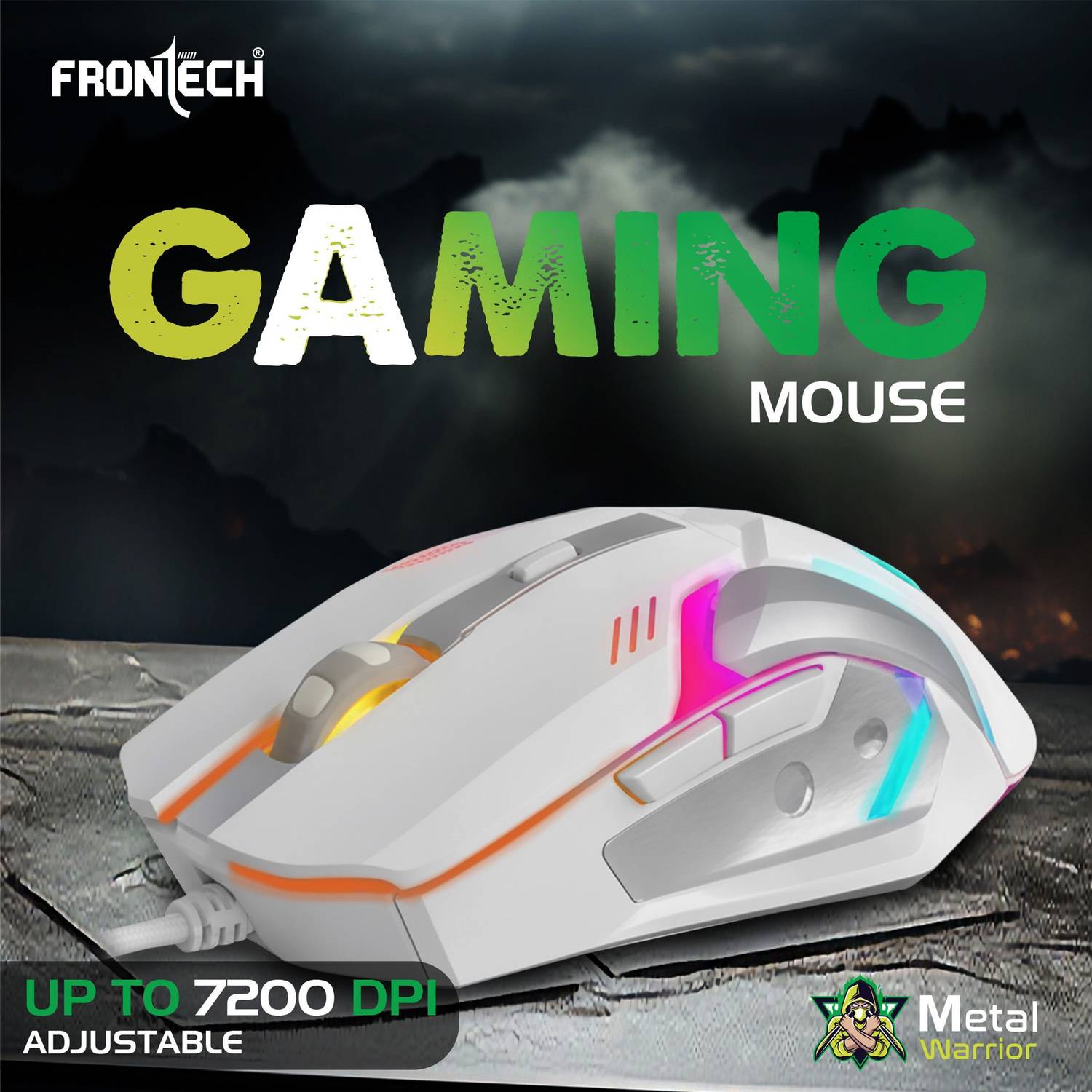 Frontech Metal Warrior Gaming Combo - Image 5