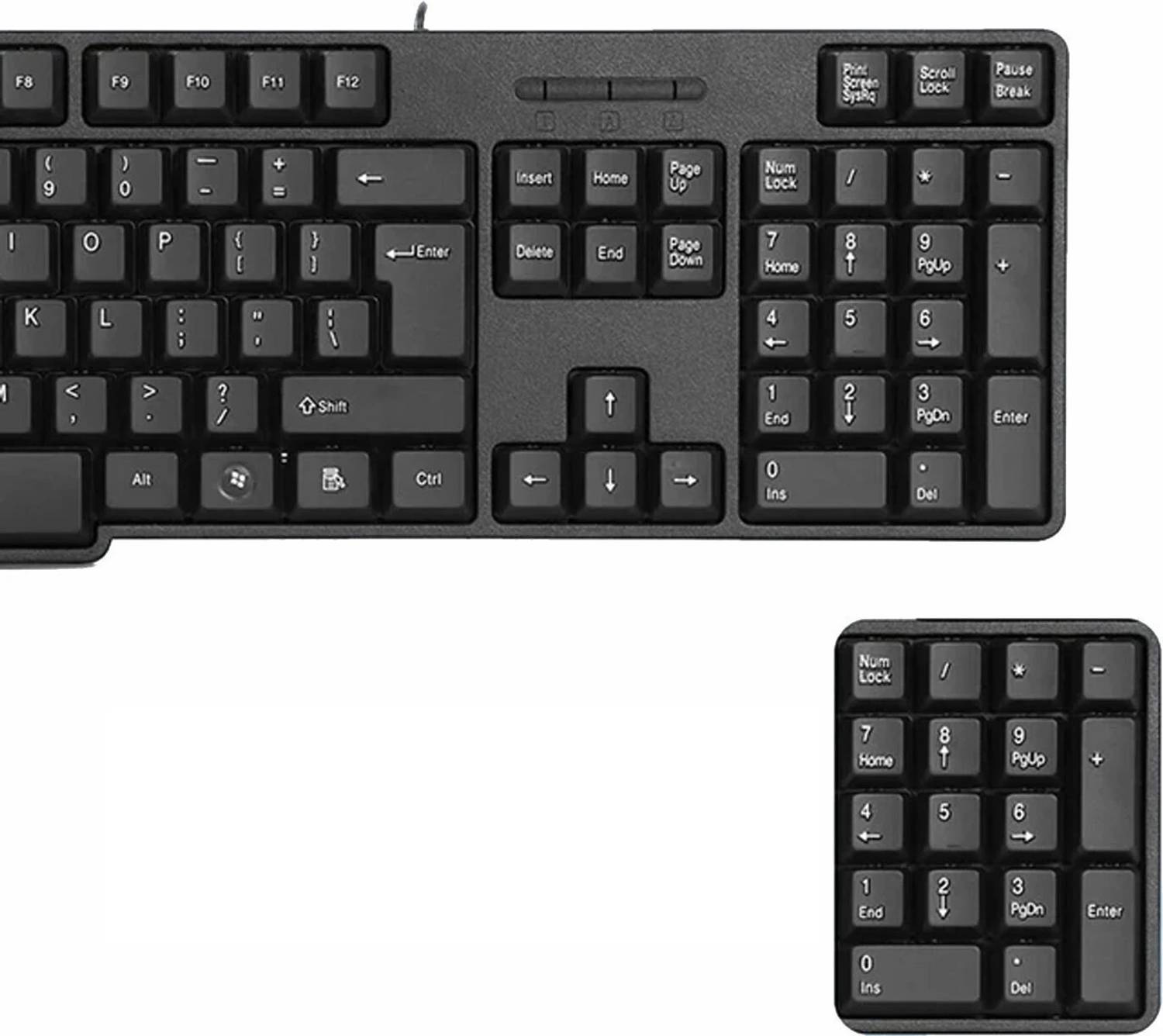 ZEBRONICS K20 Keyboard, Mouse, MousePad, C-OTG Combo Set - Image 5