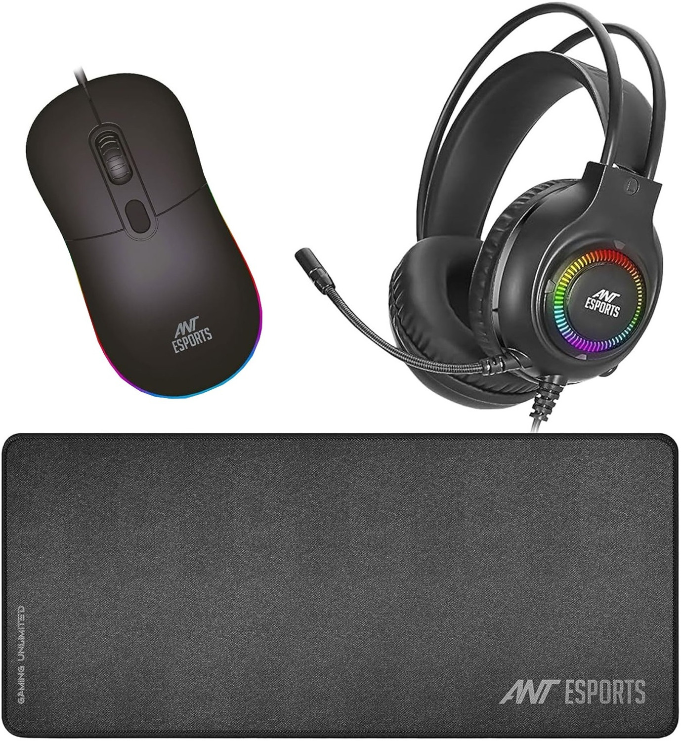 Image of Ant Esports Premium Combo Kit Combo Set (Black)