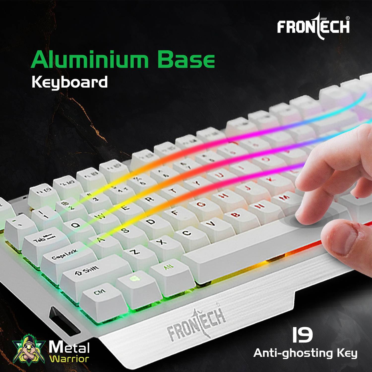 Frontech Metal Warrior Gaming Combo - Image 4