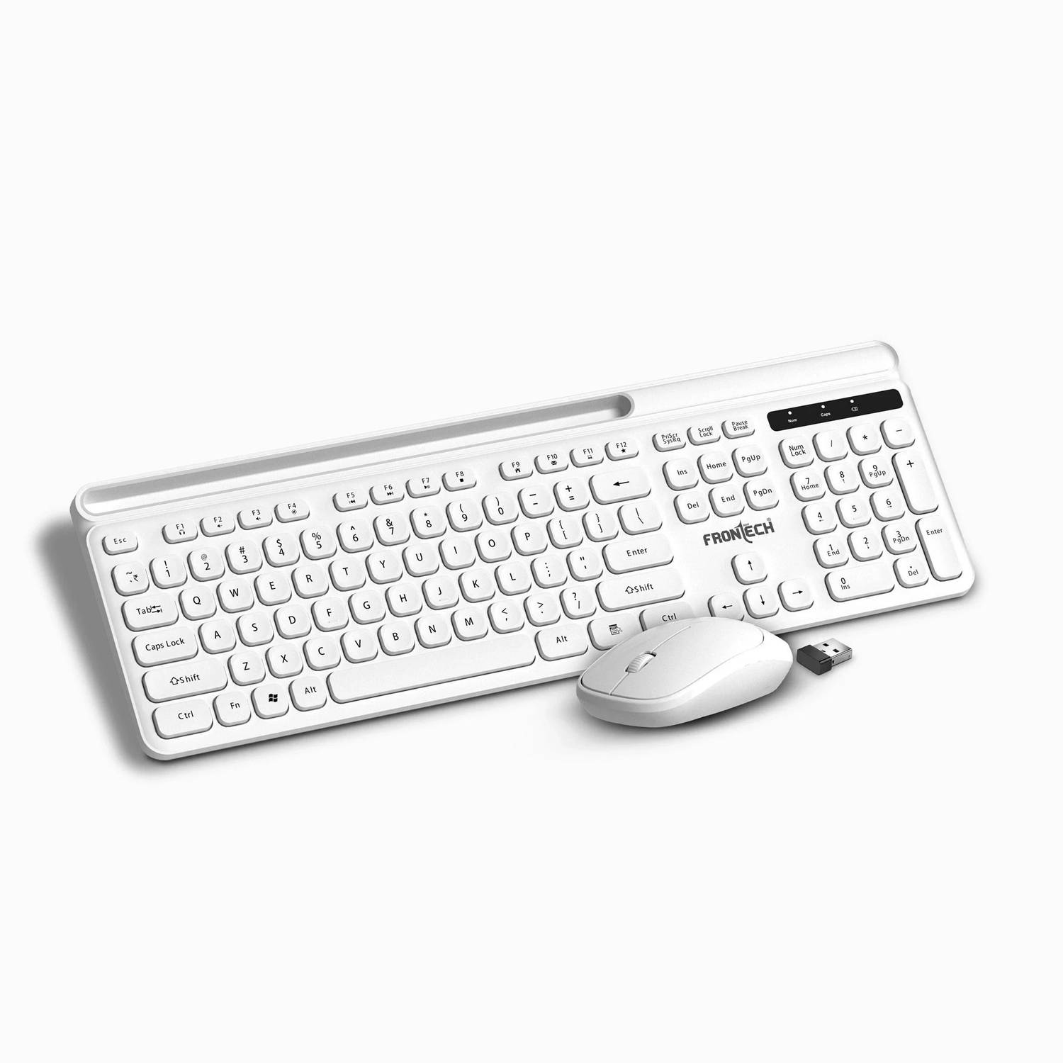 Frontech 2.4Ghz Wireless Keyboard and Mouse Combo - Image 1