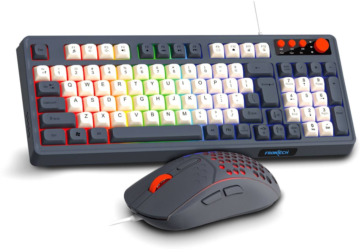Frontech Aero Blade Wired Gaming Keyboard and Mouse Combo
