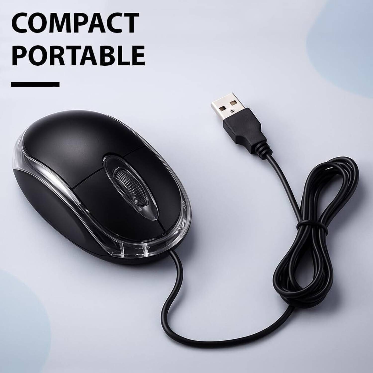 SKOG Wired Keyboard and Mouse Combo with USB Hub - Image 2
