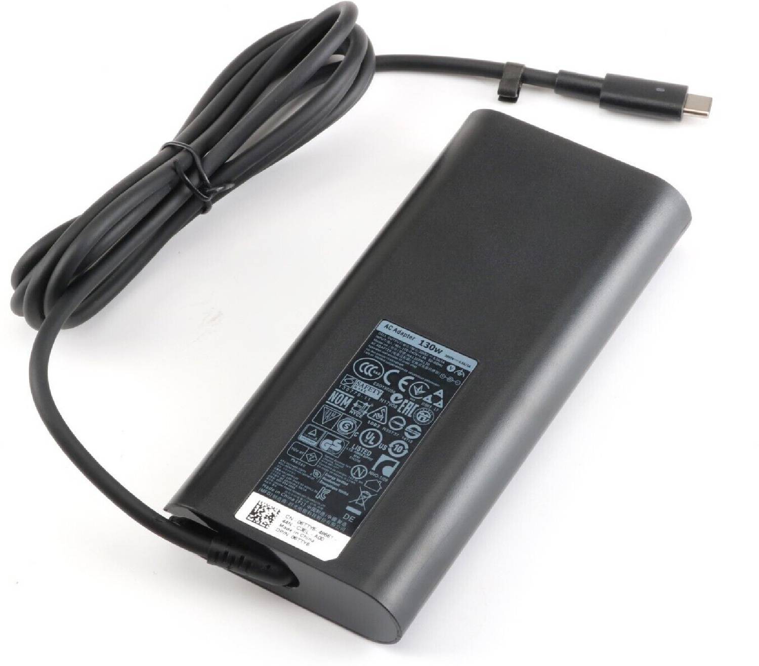 Alimentatore Originale Dell USB-C 130W Per Precision 15 (3551) – Massima Compatibilità E Sicurezza
