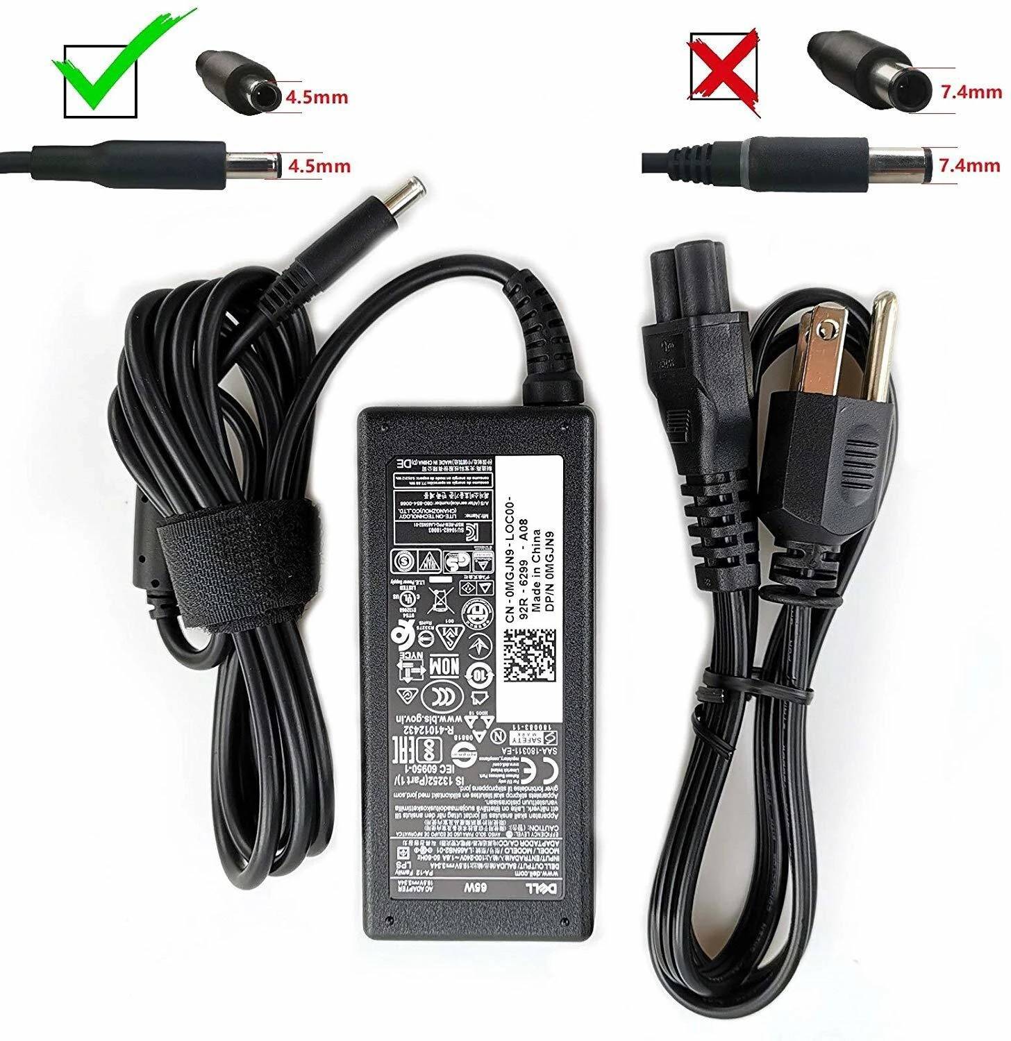 DELL Laptop Adapter Charger 65 W Adapter