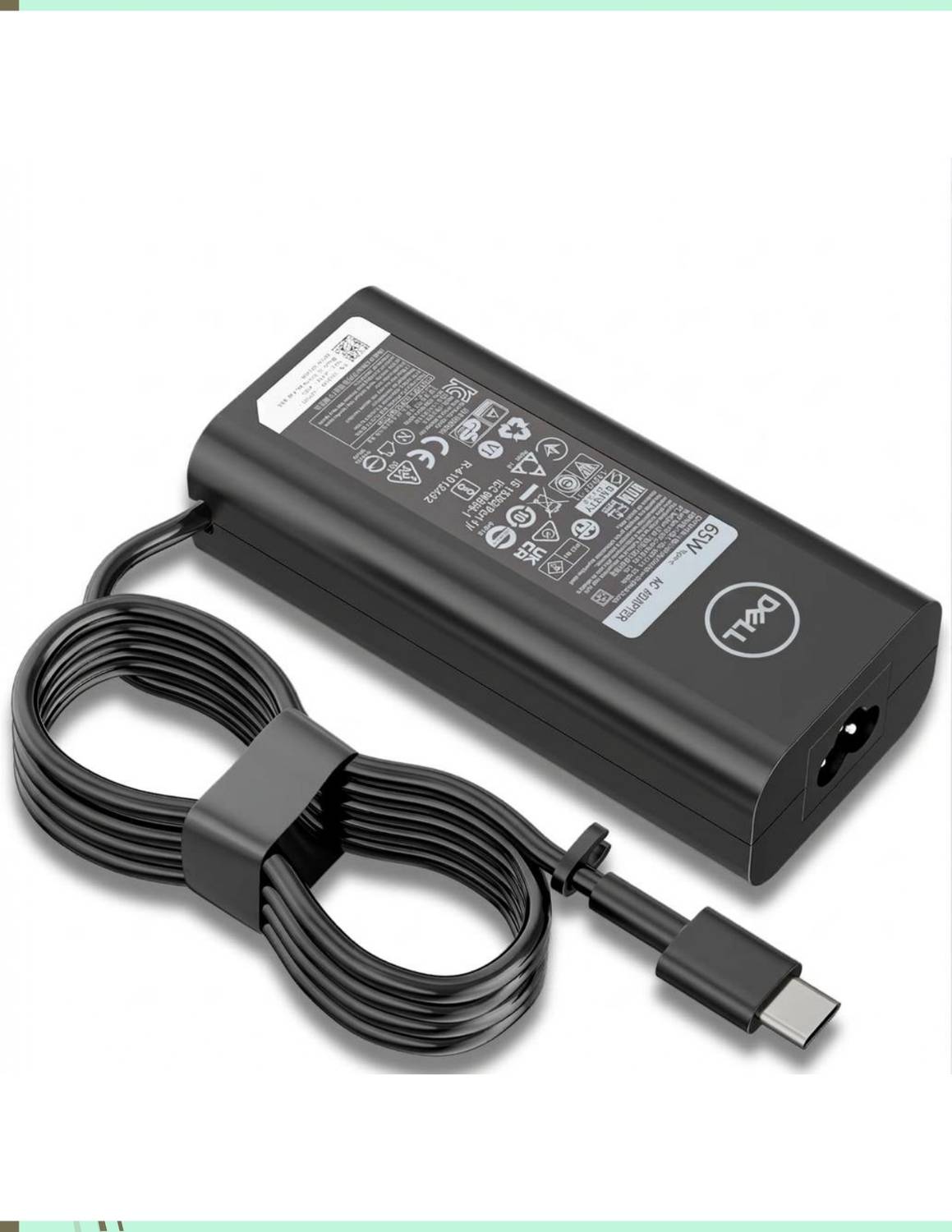 DELL Original Adaptor Latitude 5300,DA65NM190; LA65NM190,5V/9V/15V/20V - 3A/3.25A 65 W Adapter