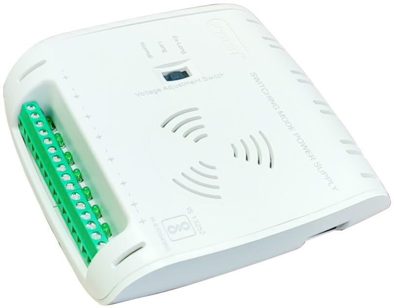 Image of FYBER SMPS for CCTV Camera 8 Channel Power Supply 12 Volt Suitable for HD 12 Watts Computer PSU with 0 SATA Cables (Multicolor)