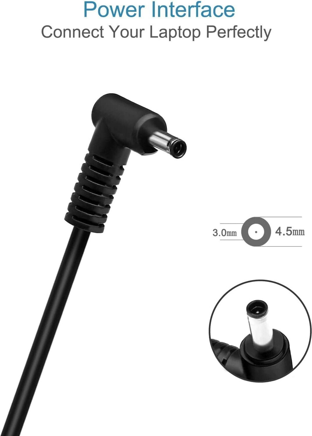 Image of MSI 240W 20V 12A Laptop AC Adapter with 4.5mm x 3.0mm Connector (Center Pin) 240 W Adapter